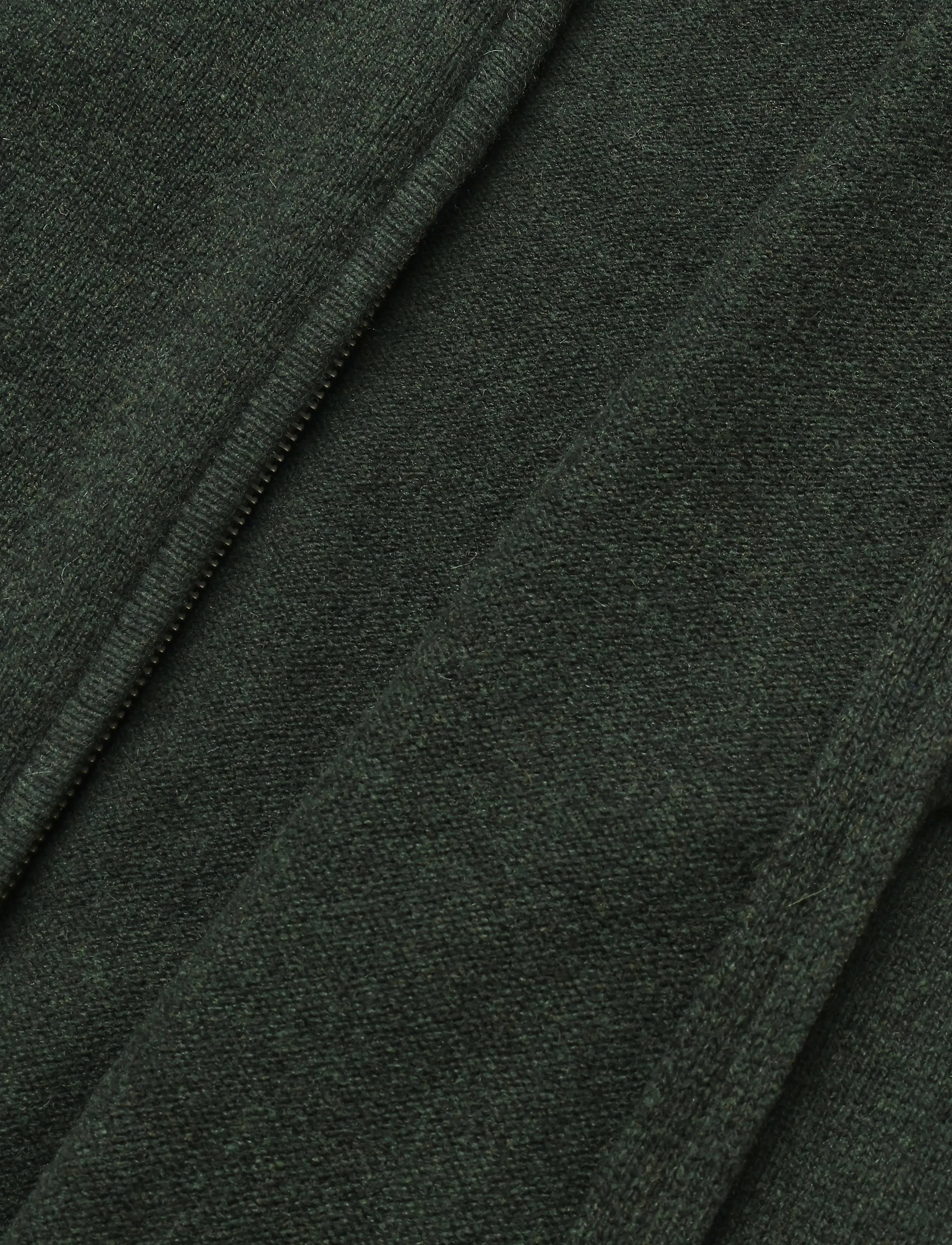 Hackett London - LAMBSWOOL FZIP - lukuga džemprid - hunter green - 4