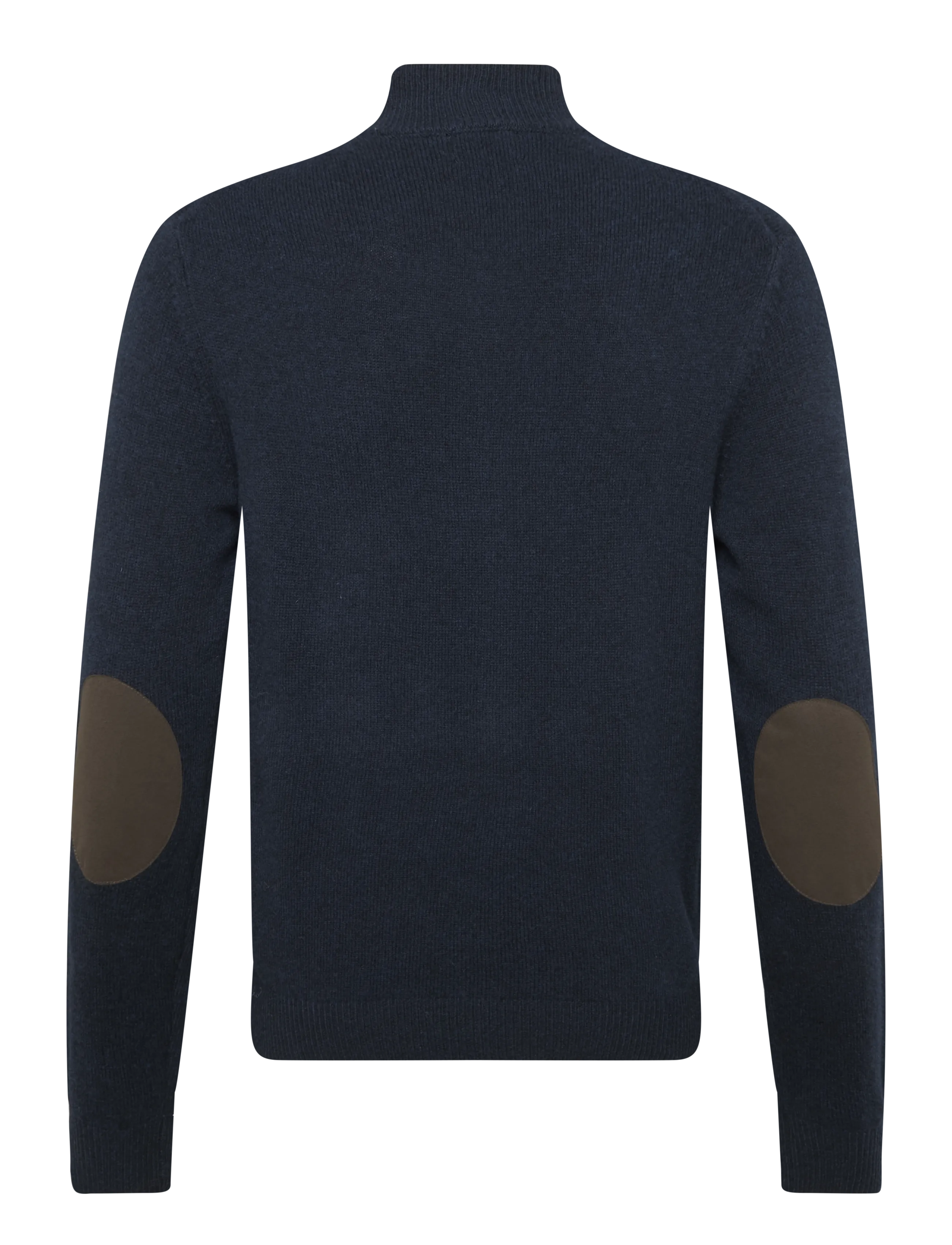 Hackett London Lambswool Fzip stickade tröjor herr – bild 2