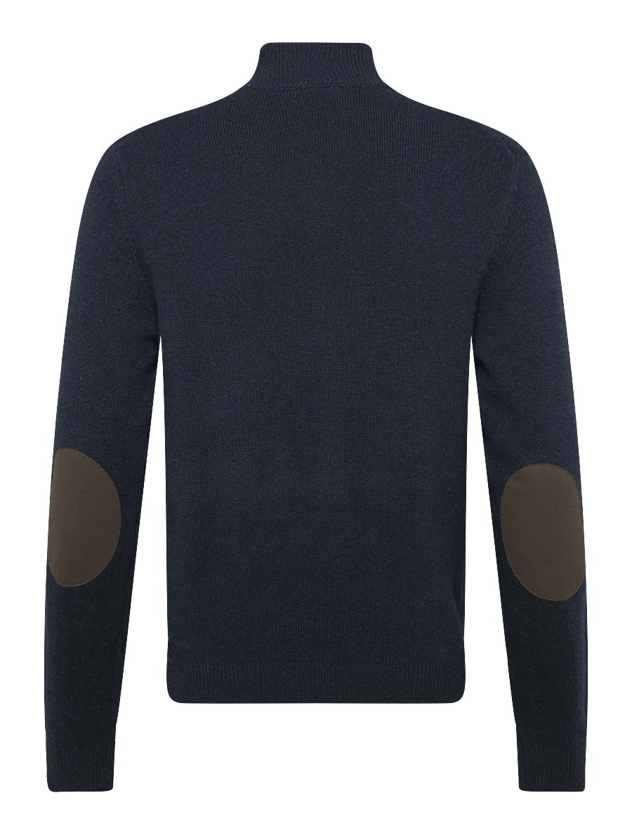 Hackett London - LAMBSWOOL FZIP - full zip jumpers - old navy - 1