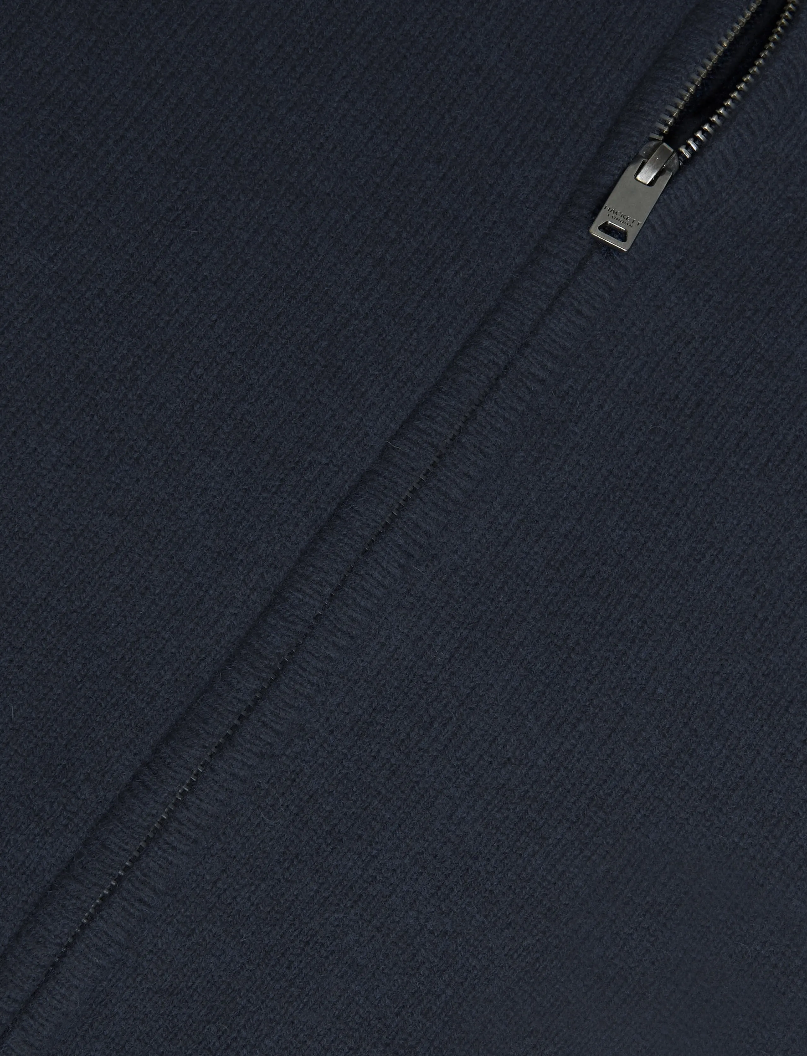 Hackett London - LAMBSWOOL FZIP - full zip jumpers - old navy - 3