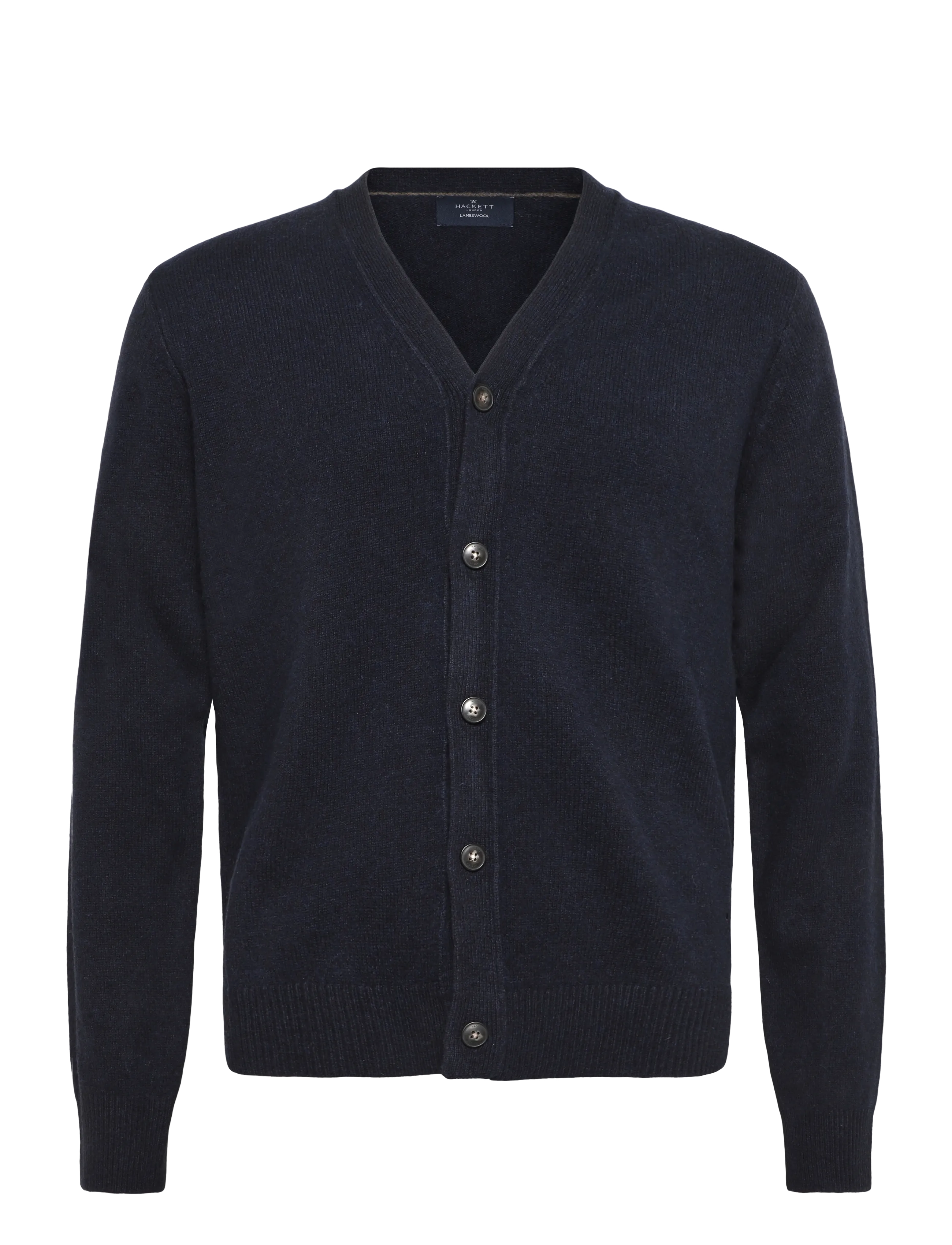Hackett London LAMBSWOOL CARDIGAN - Strickjacken - OLD NAVY / navy