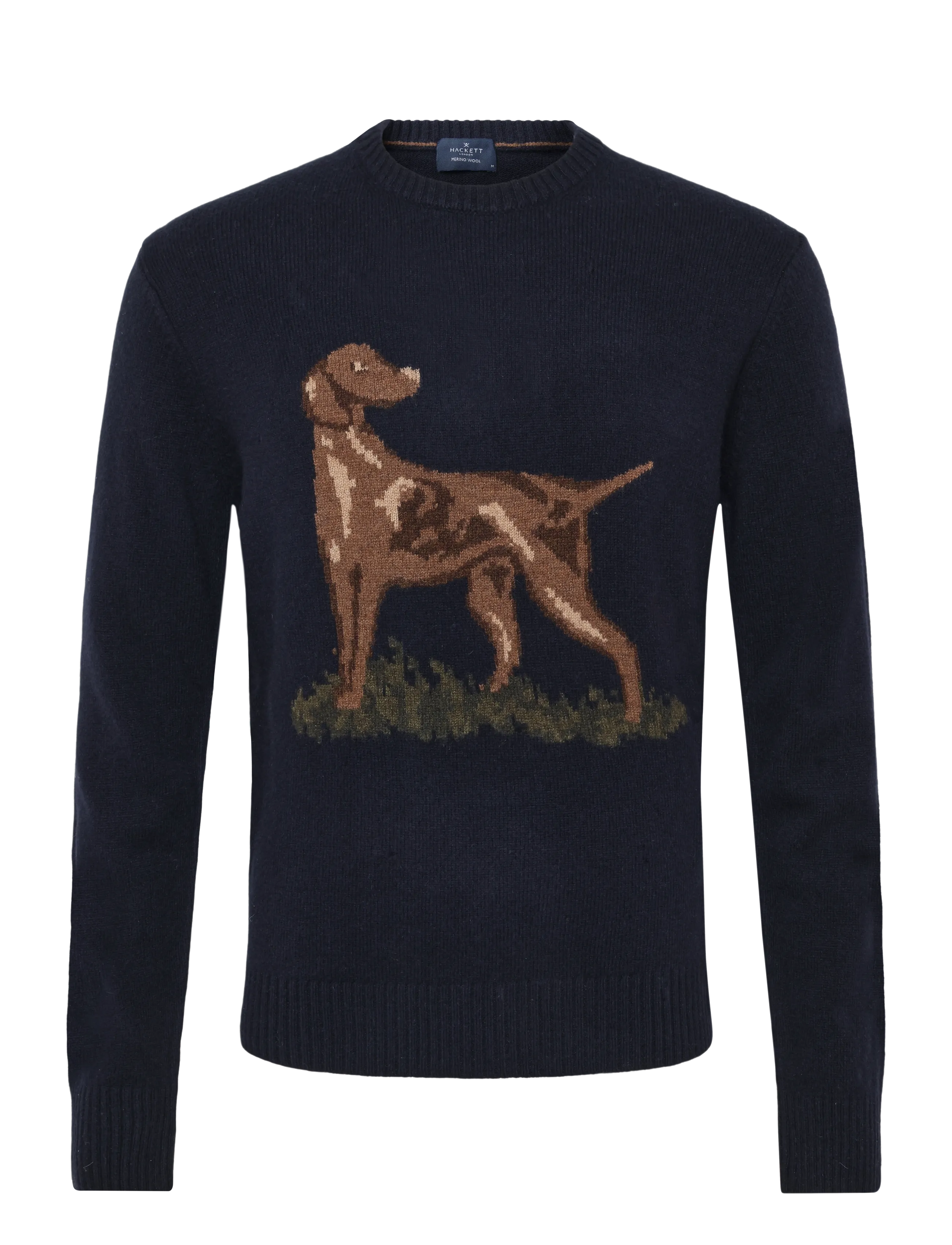 Hackett London HIGHLAND HOUND CREW - Kudumid - OLD NAVY / navy