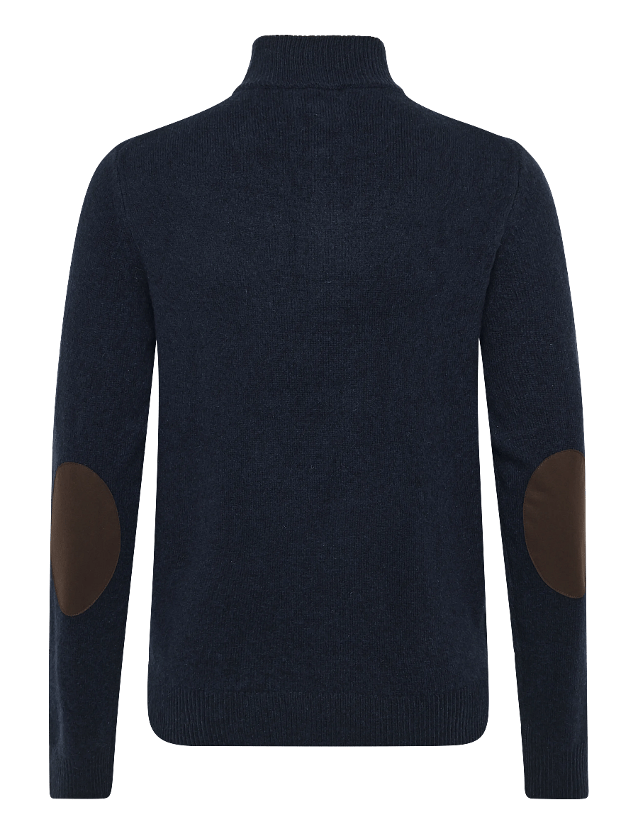 Hackett London - LAMBSWOOL HZIP - poolpika lukuga džemprid - old navy - 1