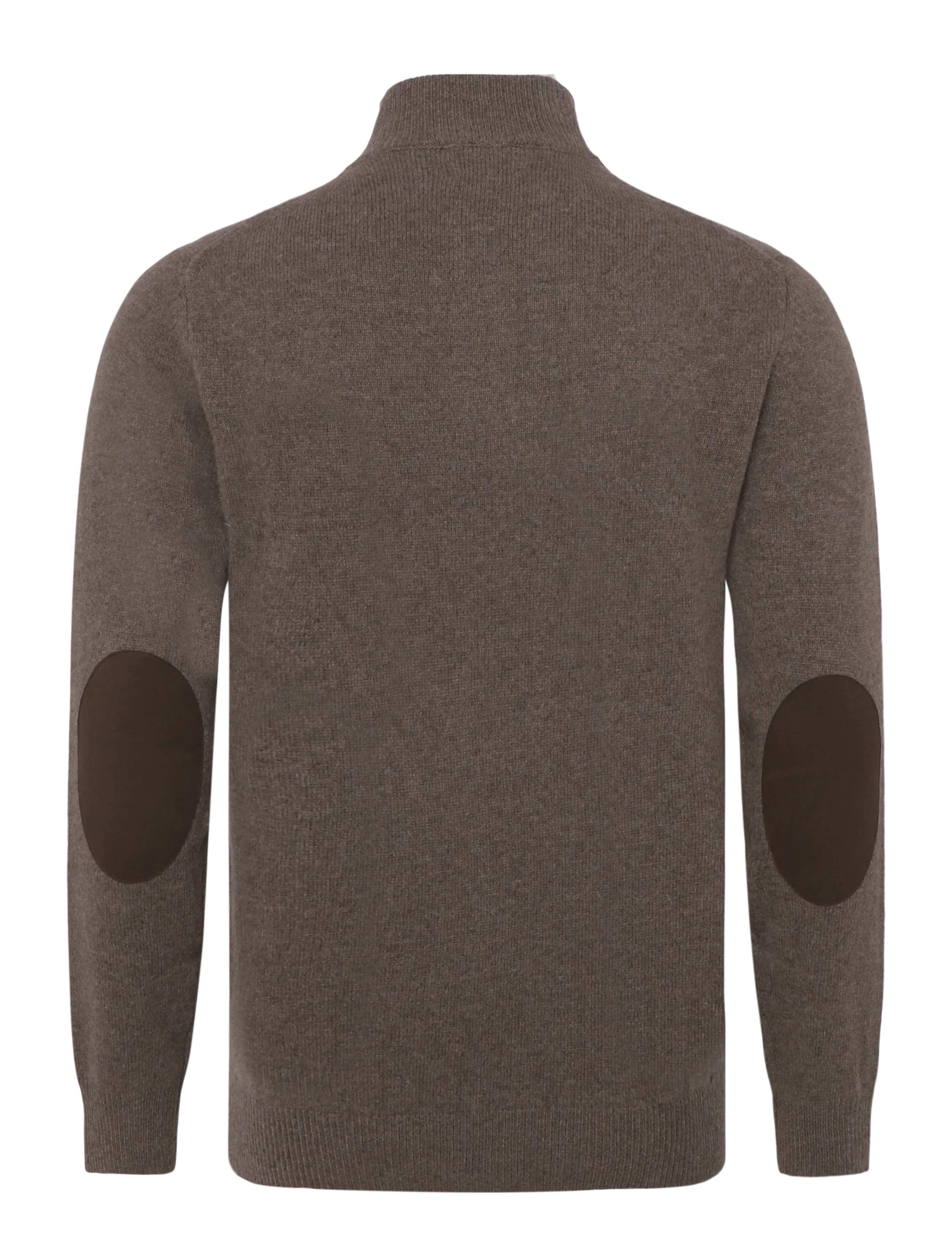 Hackett London - LAMBSWOOL HZIP - half zip jumpers - putty beige - 1