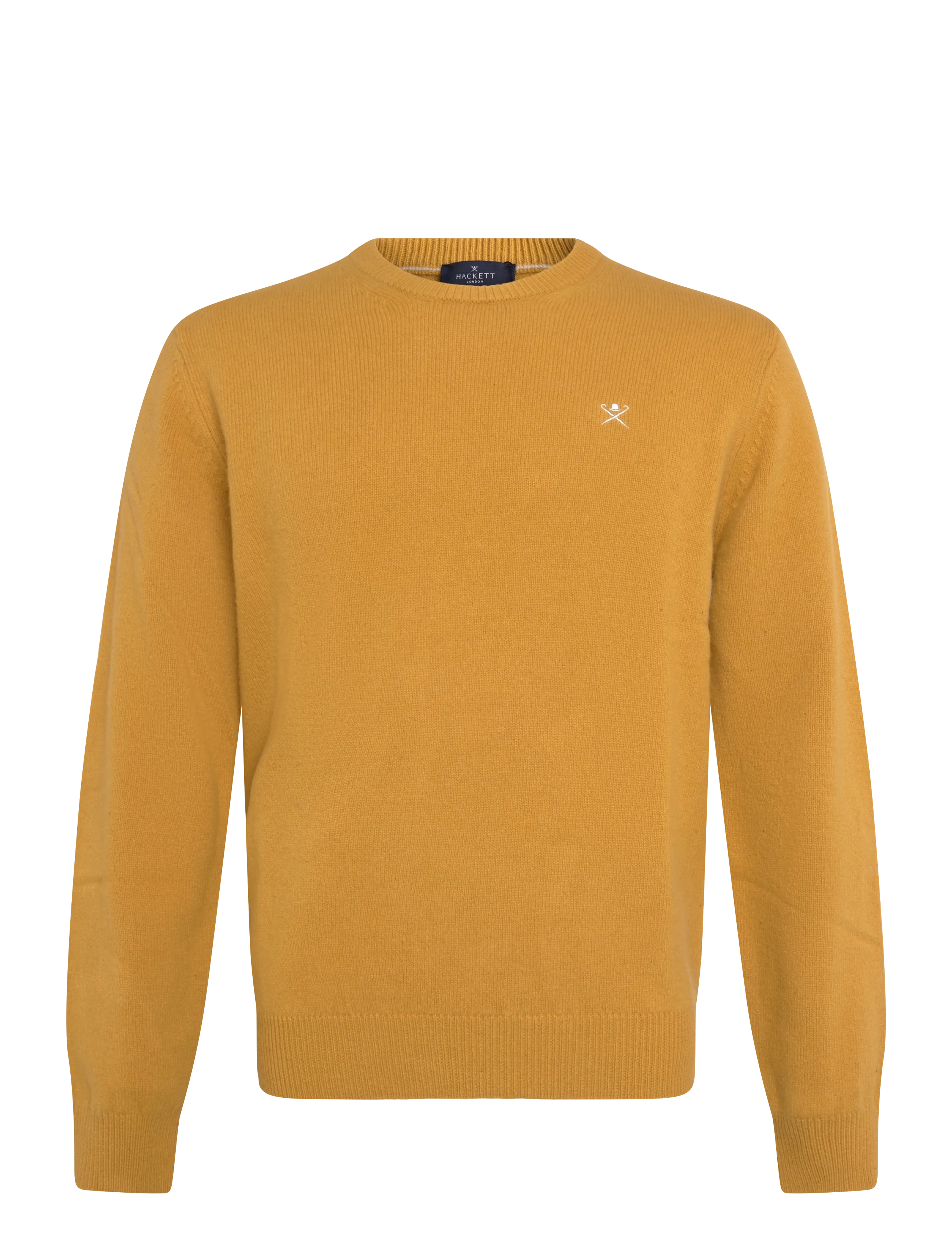 Hackett London LAMBSWOOL CREW - Hackett - AMBER YELLOW / yellow