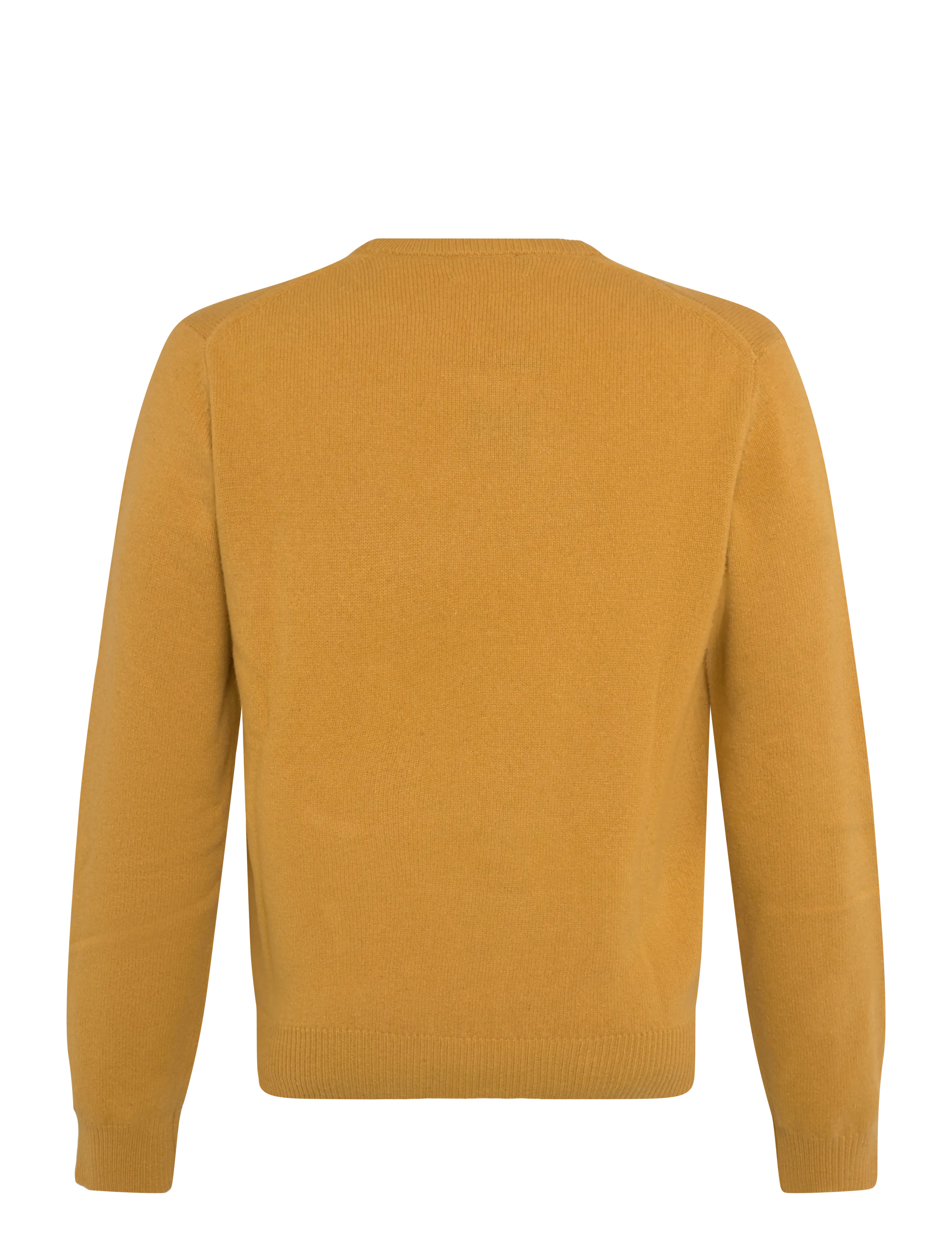 Hackett London - LAMBSWOOL CREW - rundhalsad - amber yellow - 1