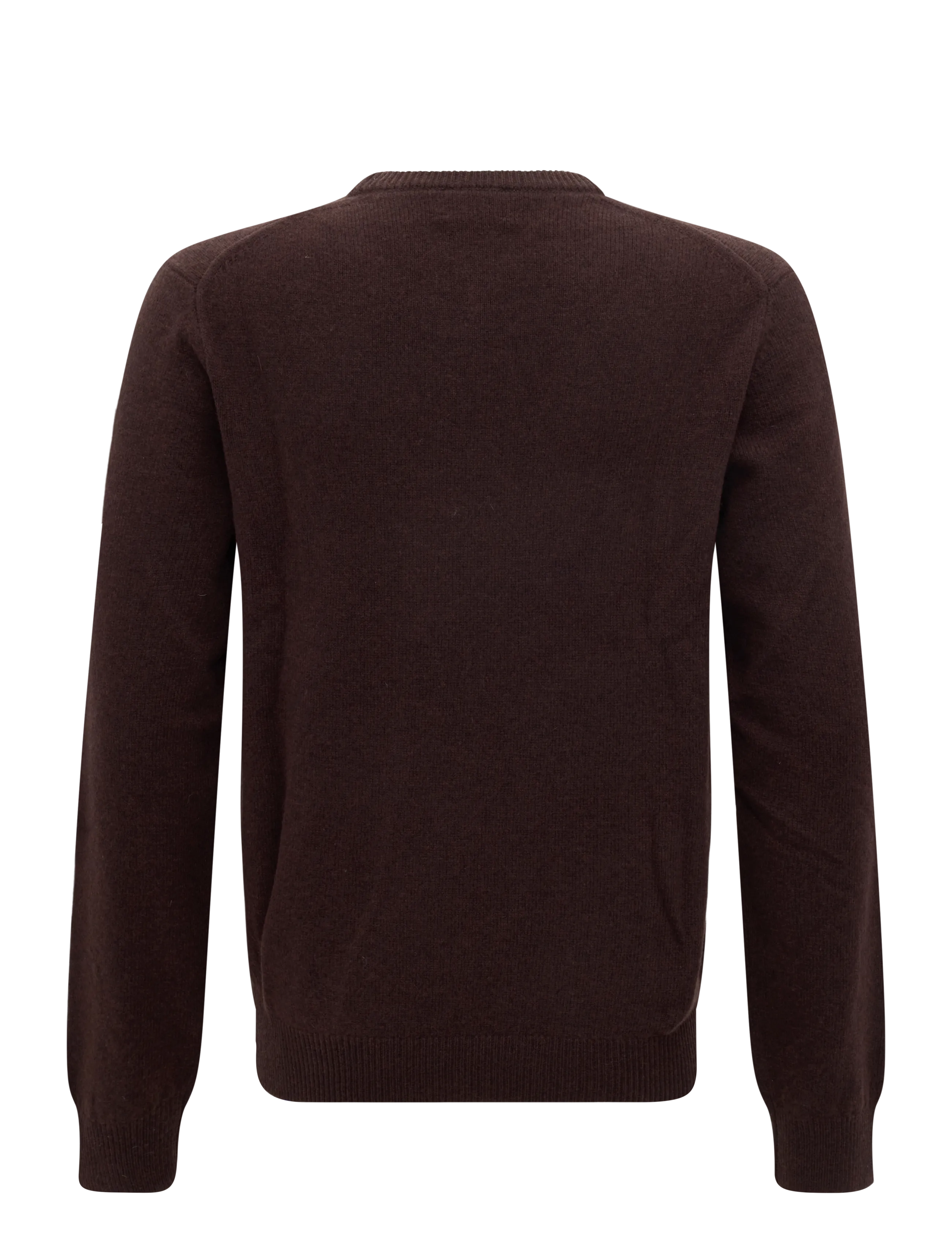 Hackett London - LAMBSWOOL CREW - Ümara kaelusega - ebony brown - 1