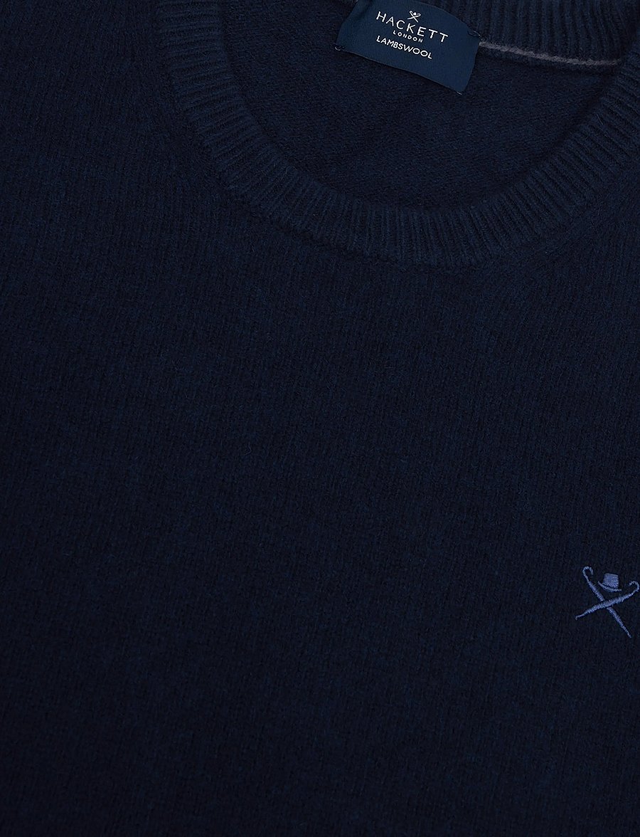 Hackett London - LAMBSWOOL CREW - Ümara kaelusega - old navy - 2