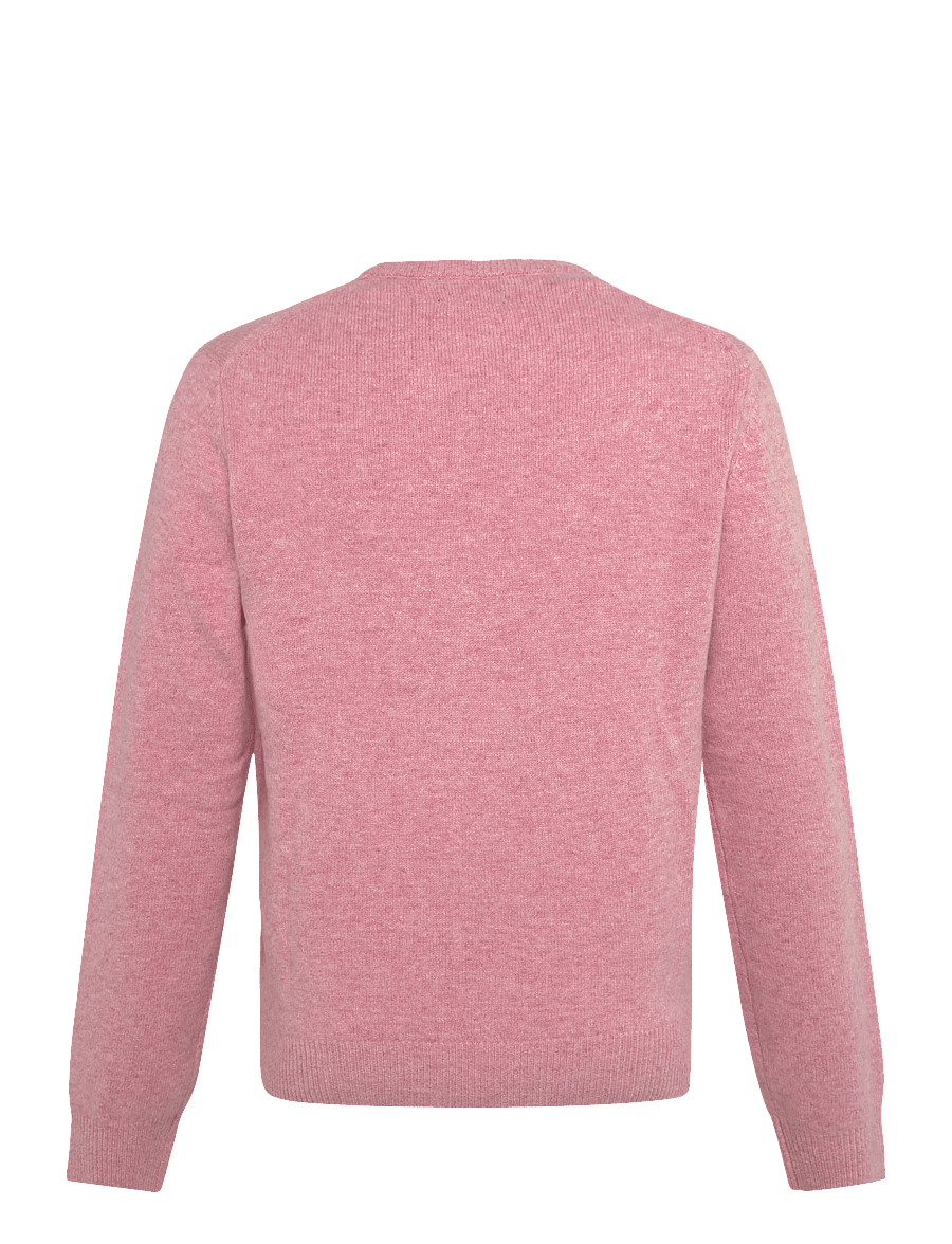 Hackett London - LAMBSWOOL CREW - rundhalsad - old rose pink - 1