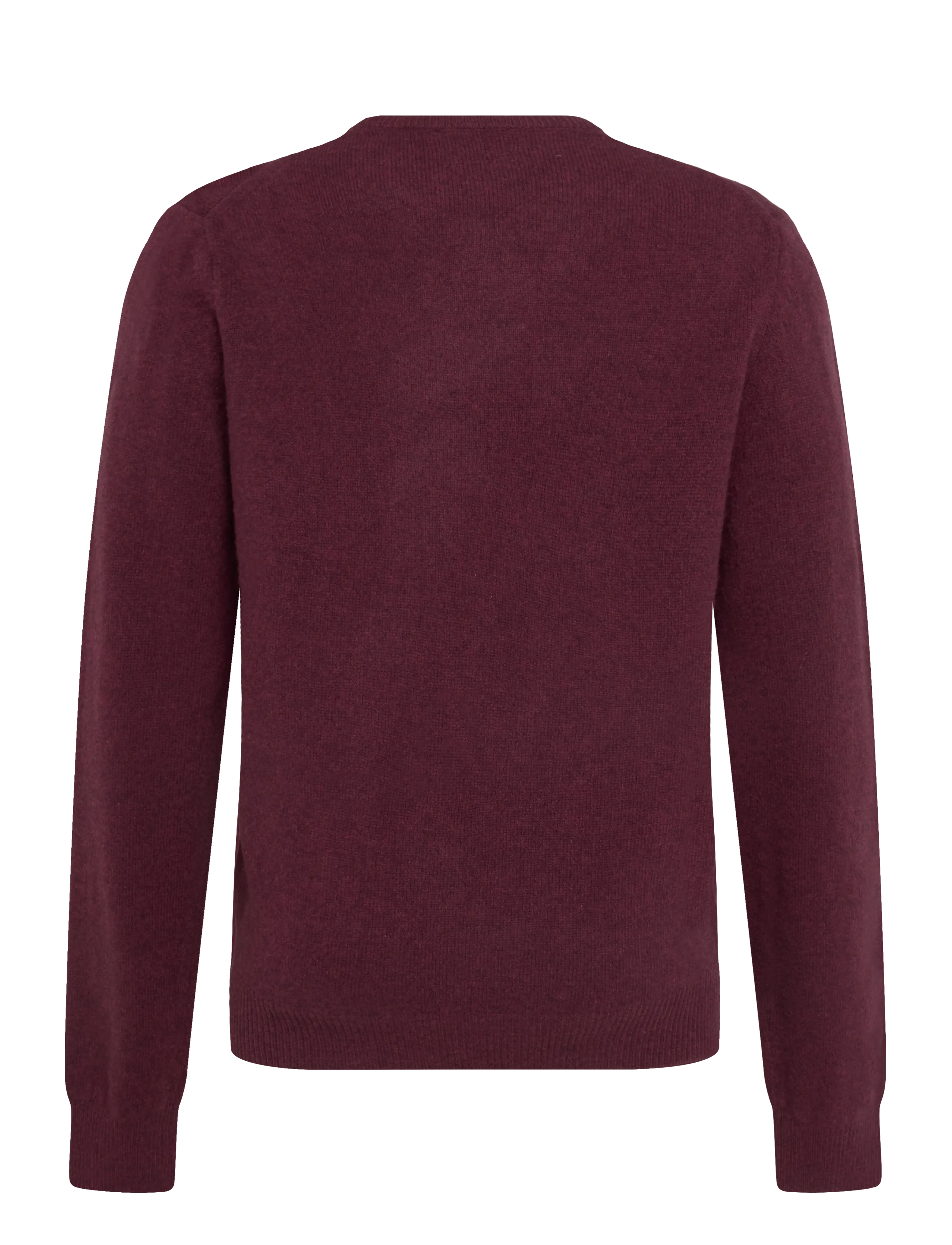 Hackett London - LAMBSWOOL CREW - rundhalsad - oxblood red - 1