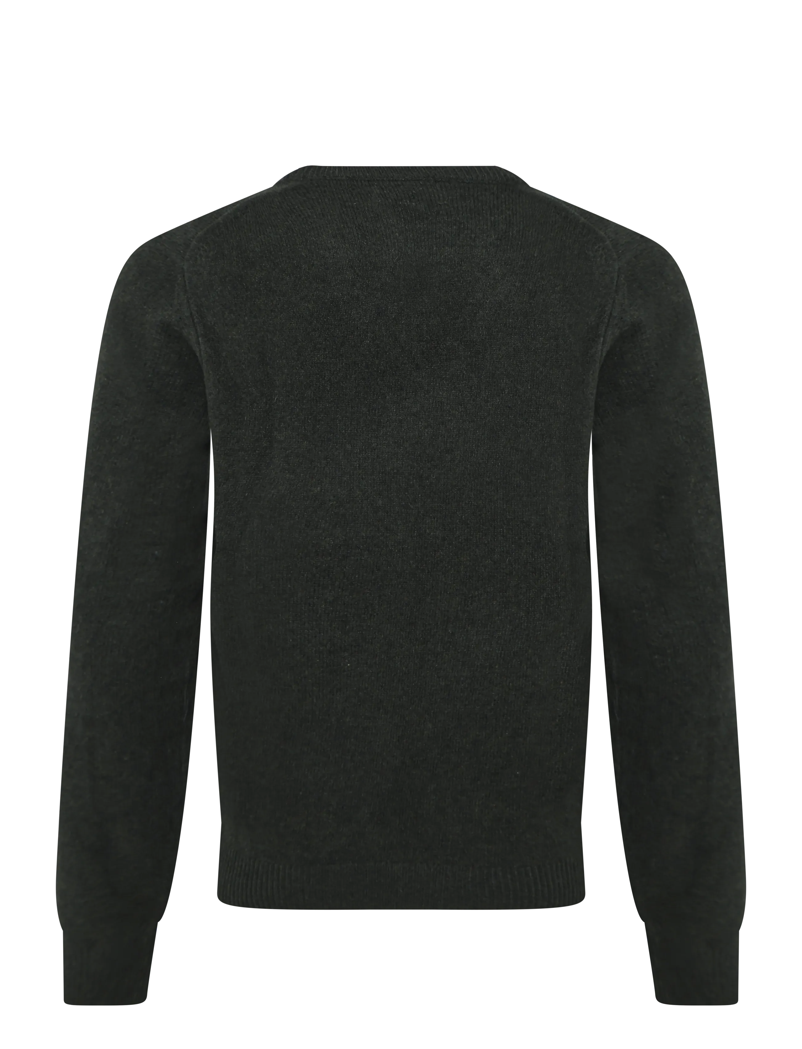 Hackett London - LAMBSWOOL V NECK - v-ringat - hunter green - 1