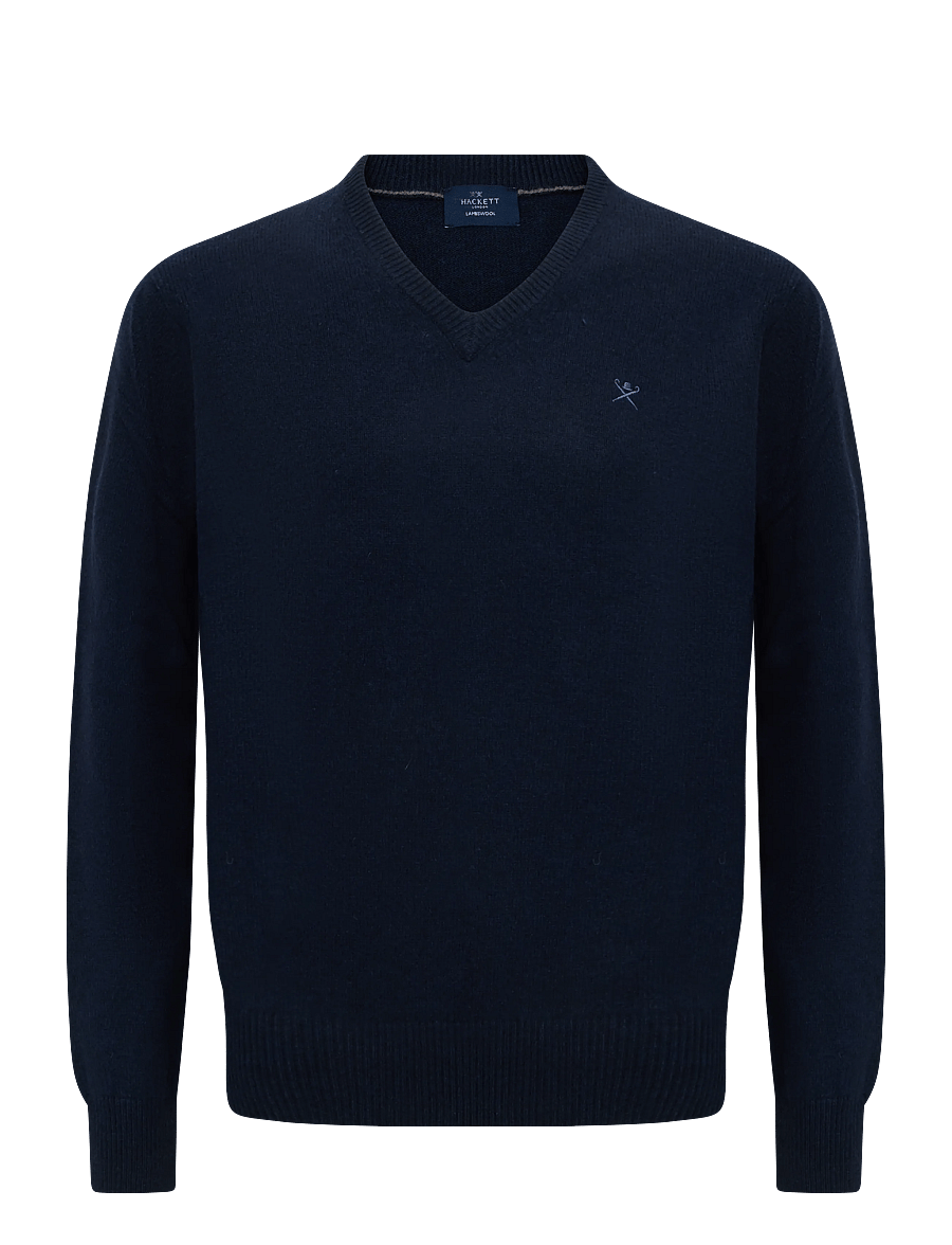 Hackett London - LAMBSWOOL V NECK - v-kaelusega - old navy - 0