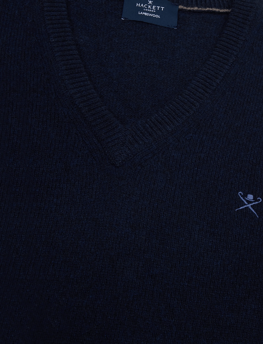 Hackett London - LAMBSWOOL V NECK - v-kaelusega - old navy - 2