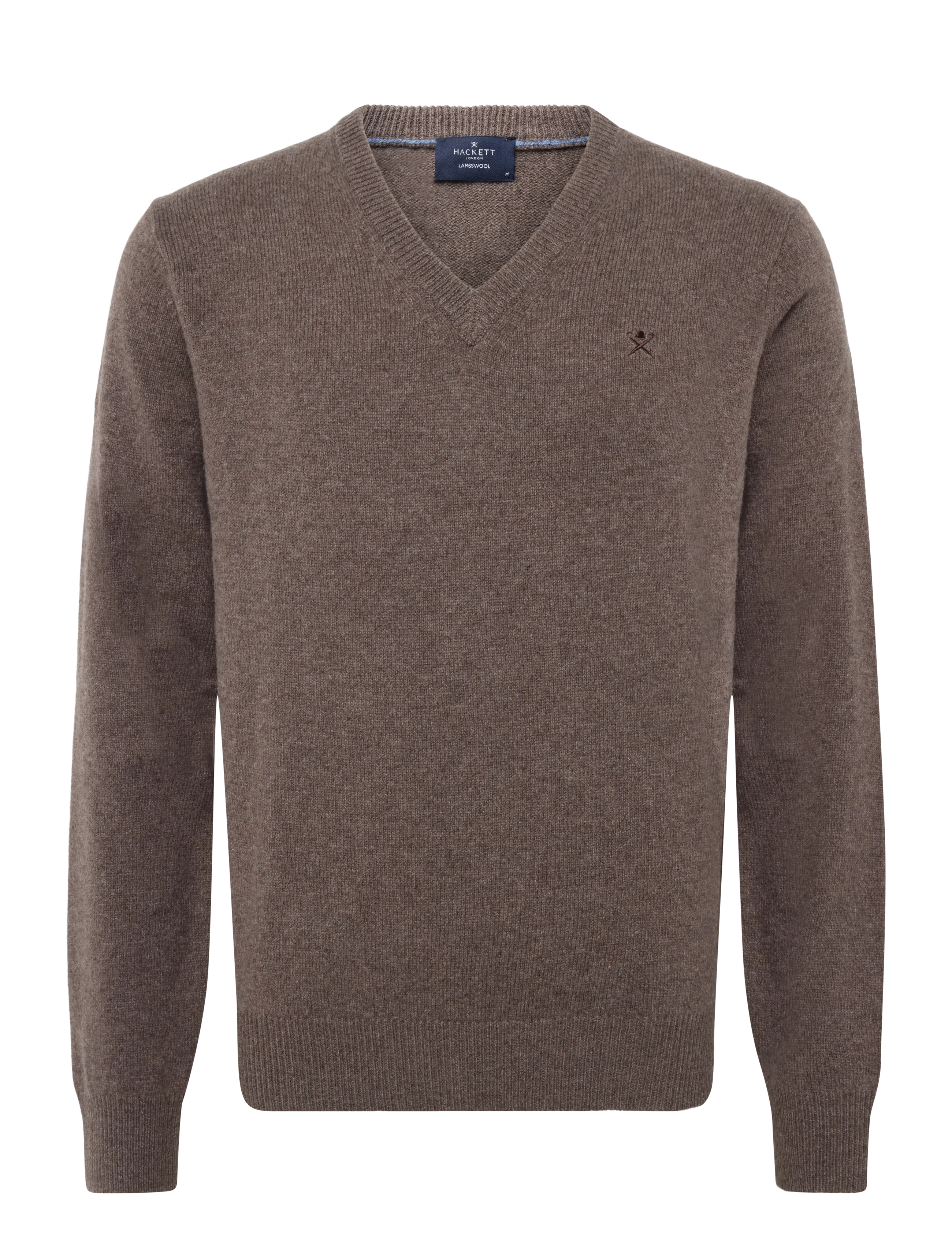 Hackett London LAMBSWOOL V NECK - Hackett - PUTTY BEIGE / beige