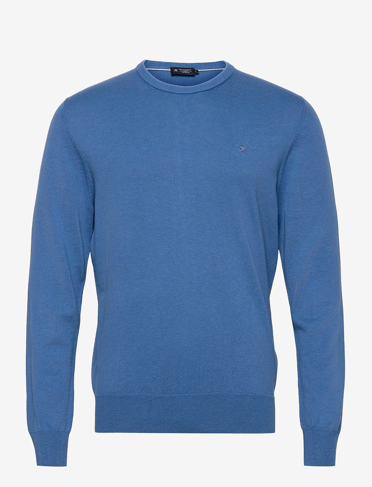 COTTON SILK CREW - MARINE