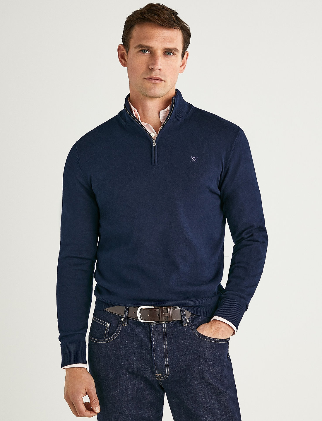 Hackett half 2025 zip jumper