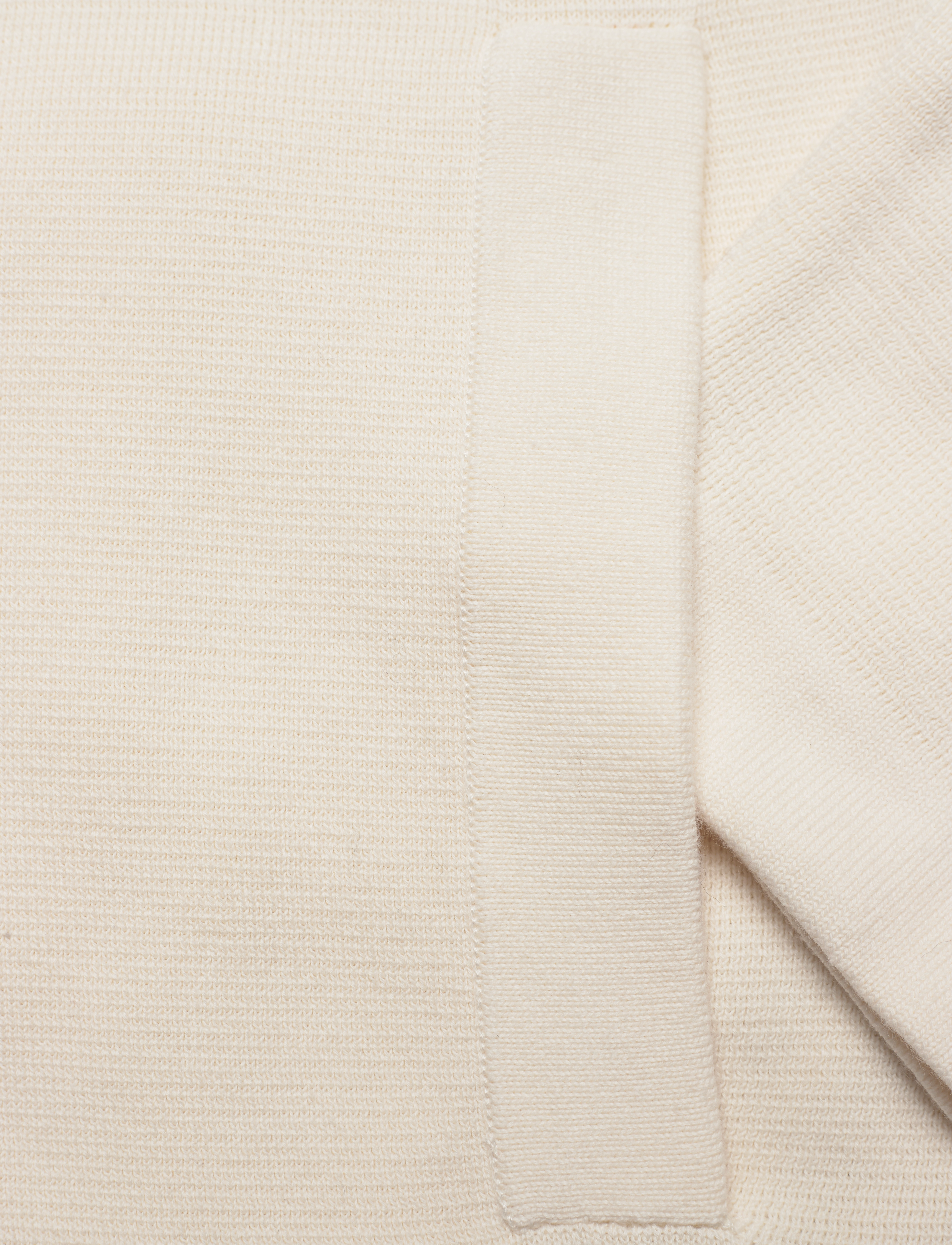 Hackett London - KNITTED OVERSHIRT - ecru - 3