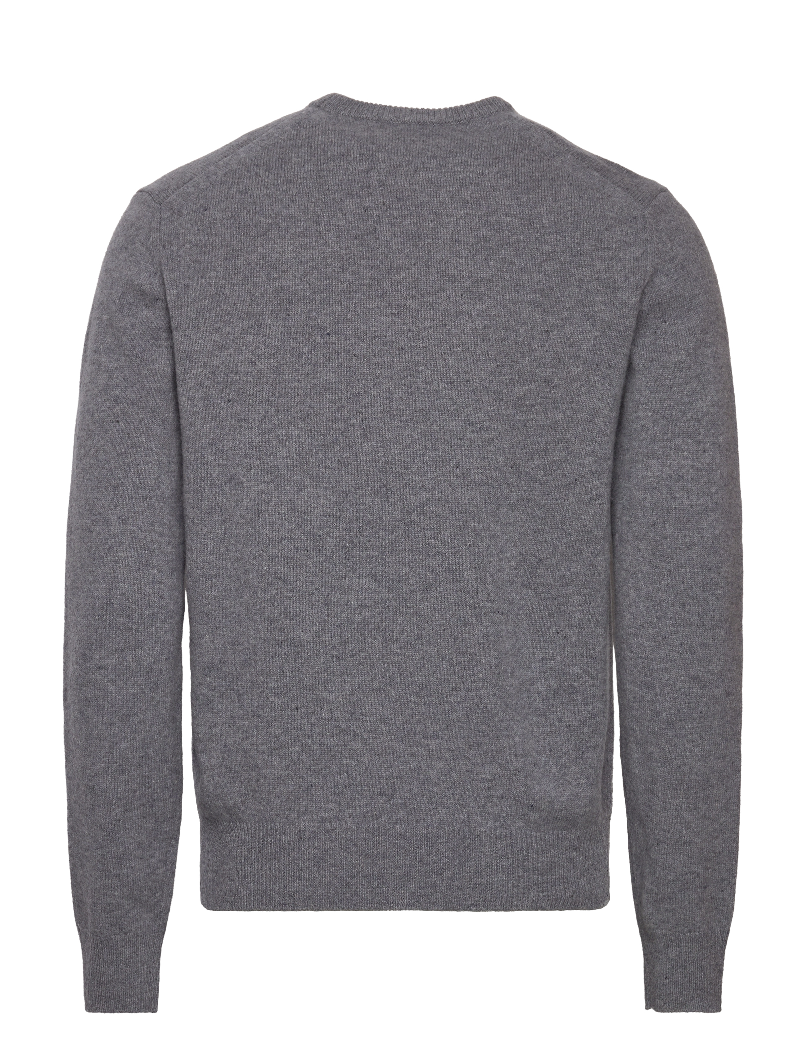 Hackett London - LAMBSWOOL CREW - grey marl - 1
