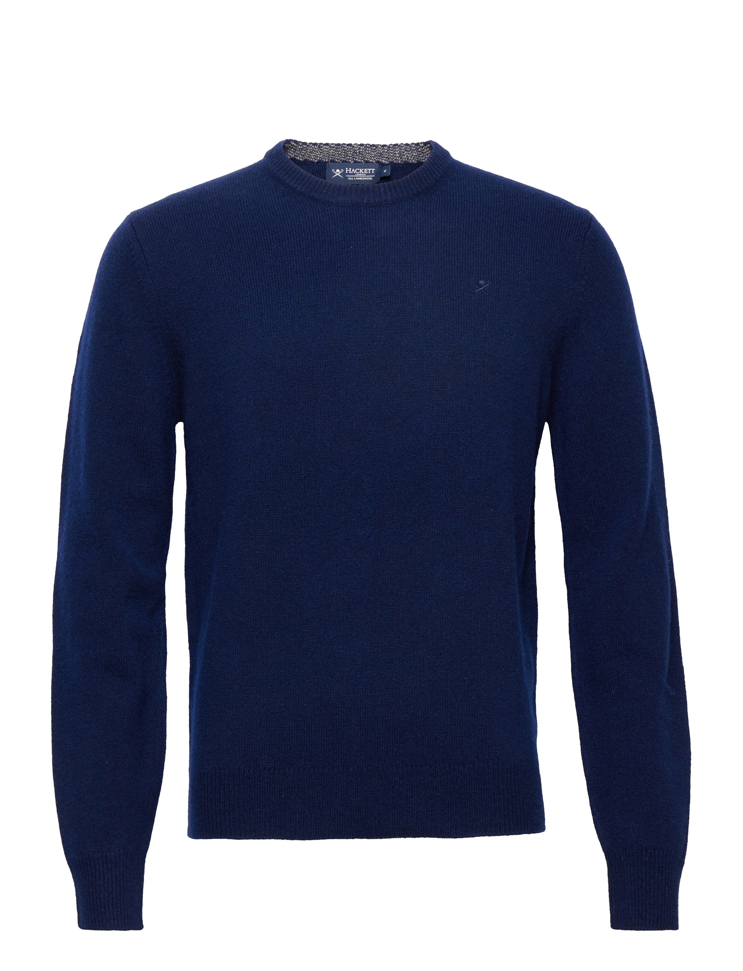 Hackett London - LAMBSWOOL CREW - navy - 0