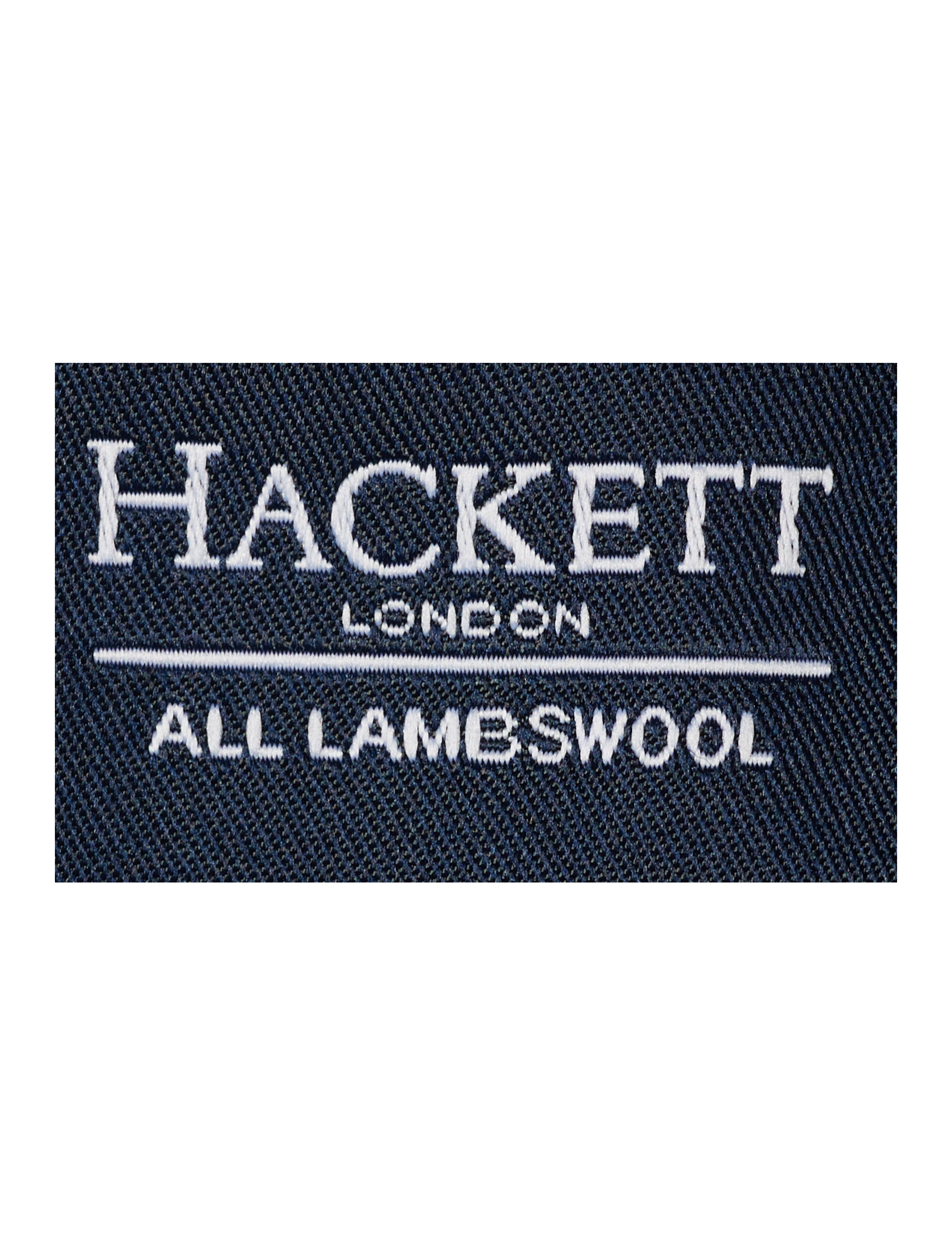 Hackett London - LAMBSWOOL CREW - navy - 2