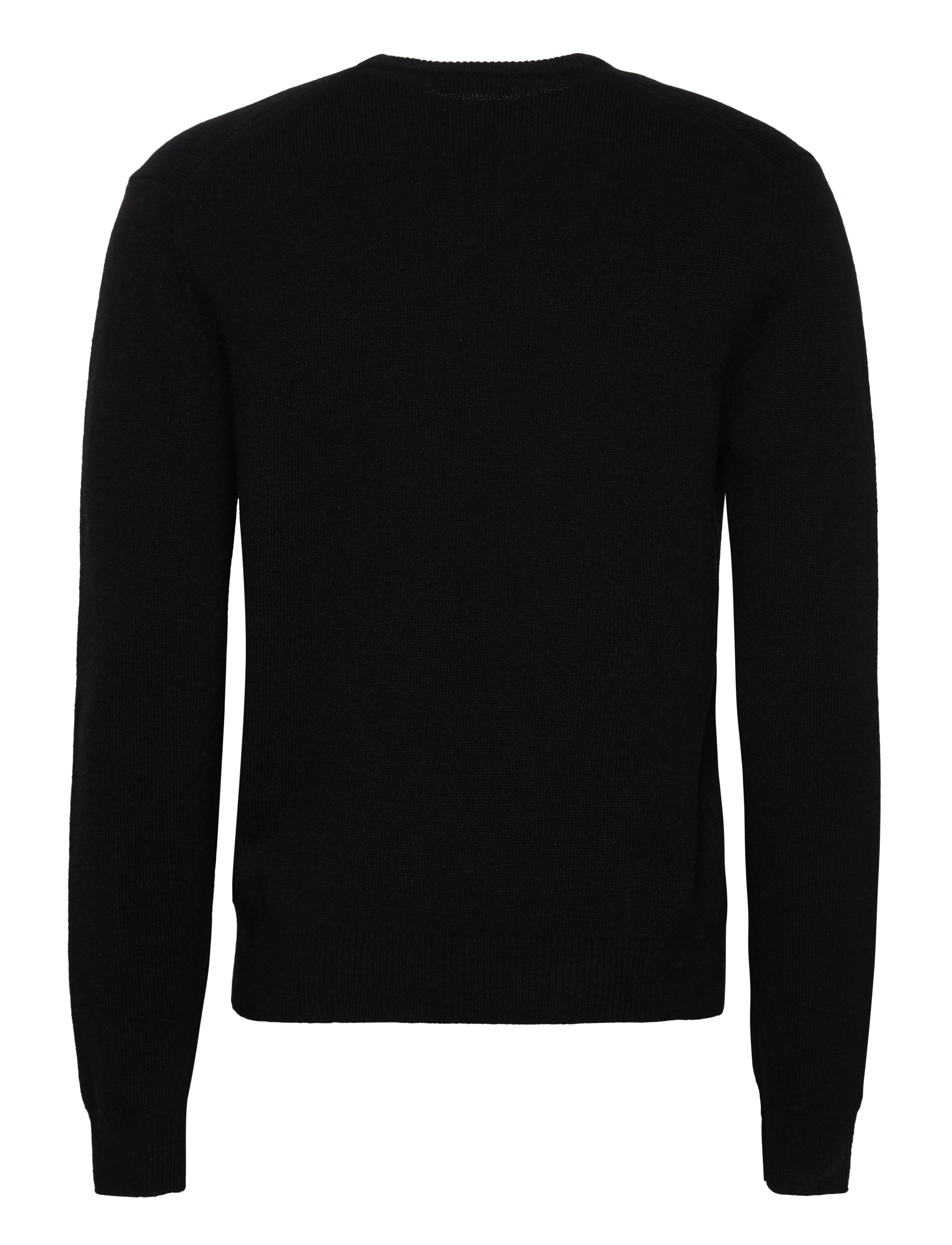 Hackett London - LAMBSWOOL V NECK - black - 1