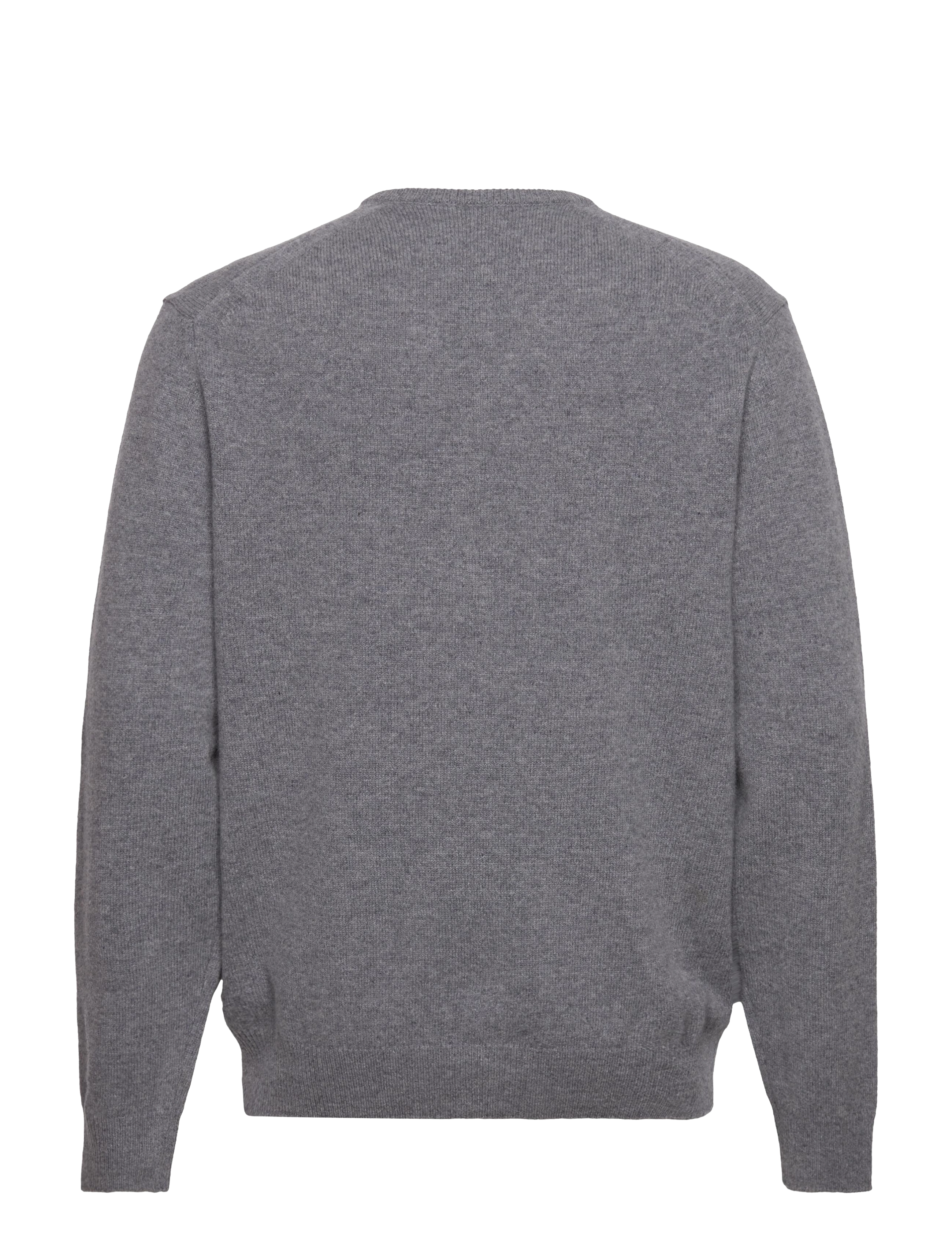 Hackett London - LAMBSWOOL V NECK - grey marl - 1