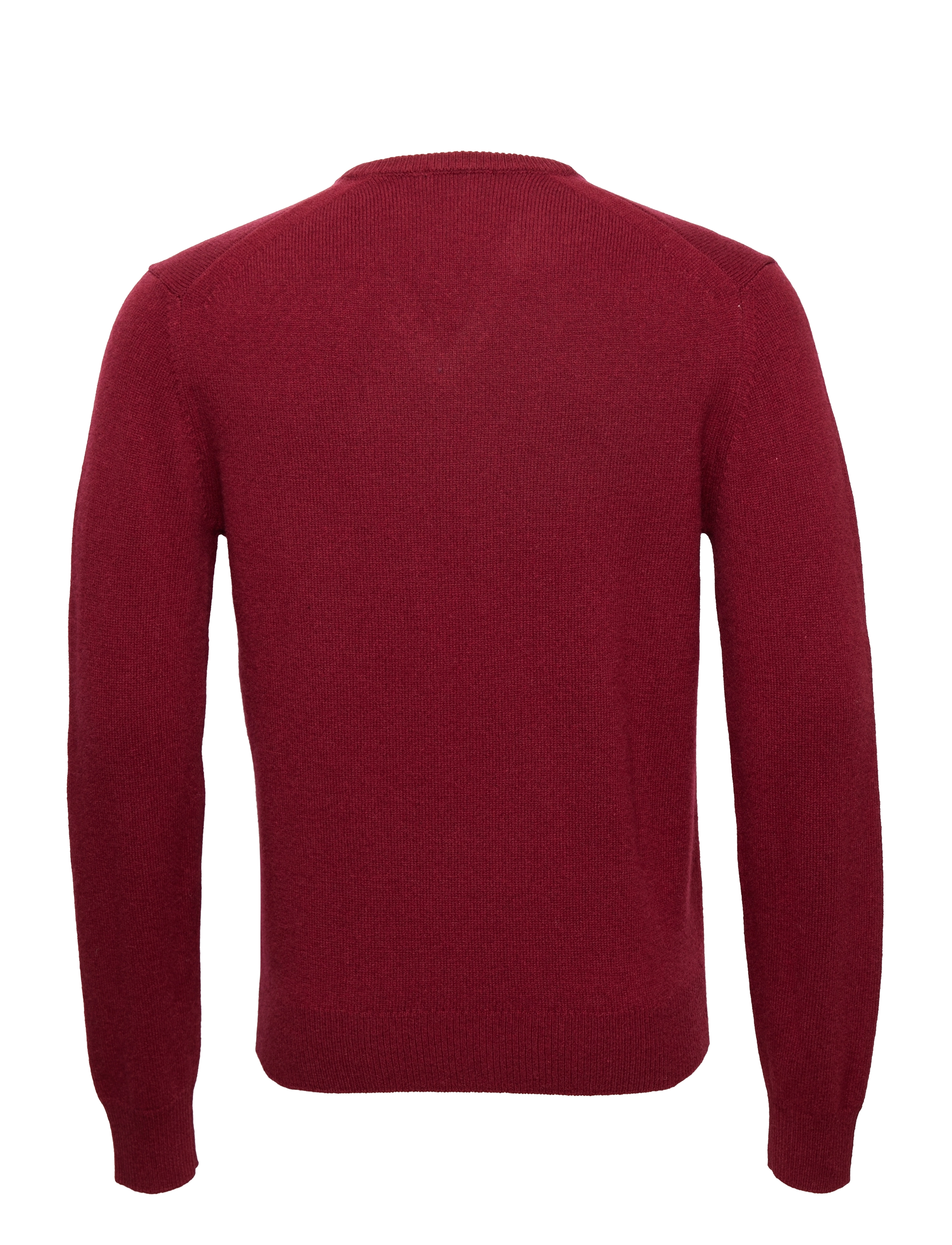 Hackett London - LAMBSWOOL V NECK - syrah - 1