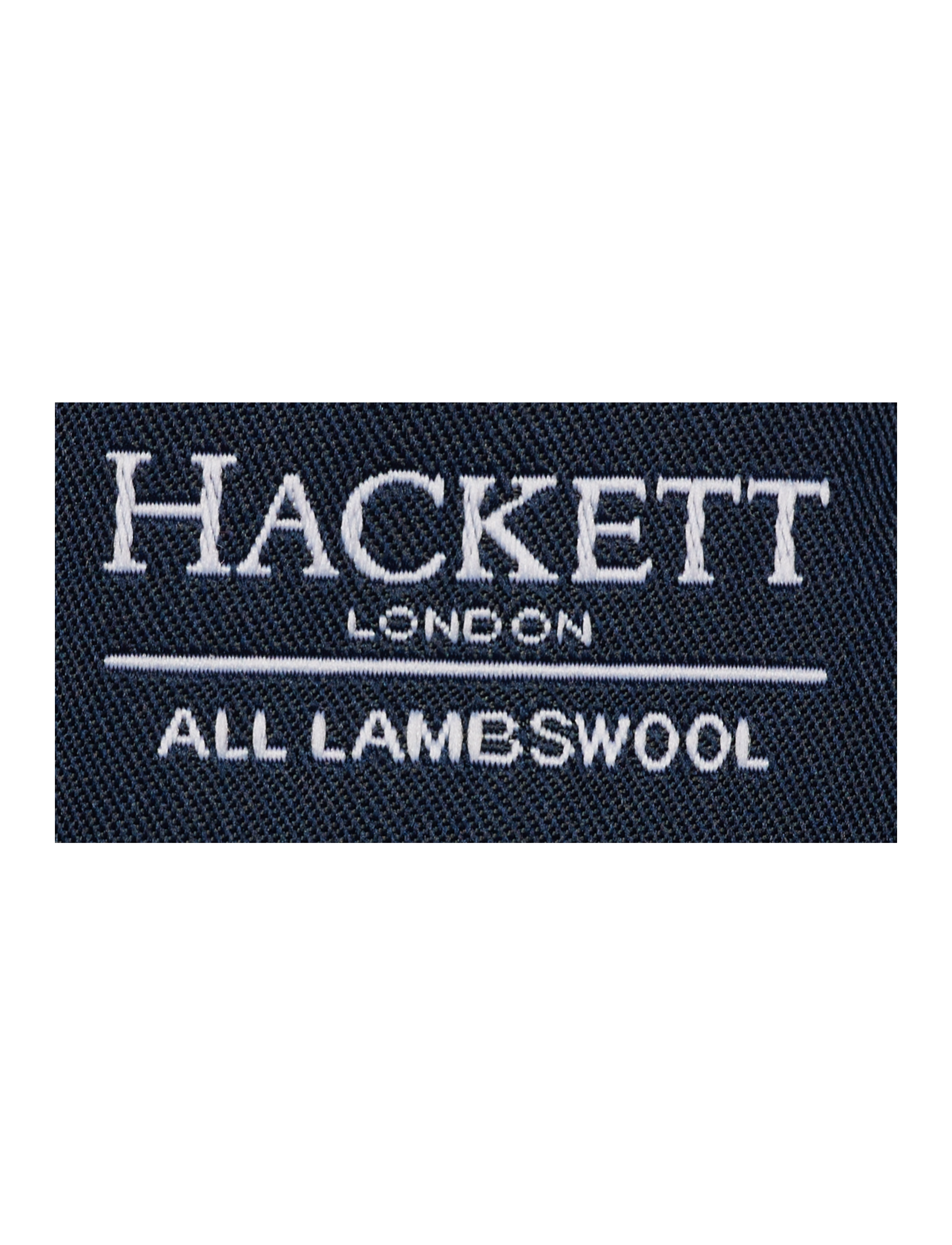 Hackett London - LAMBSWOOL V NECK - syrah - 2