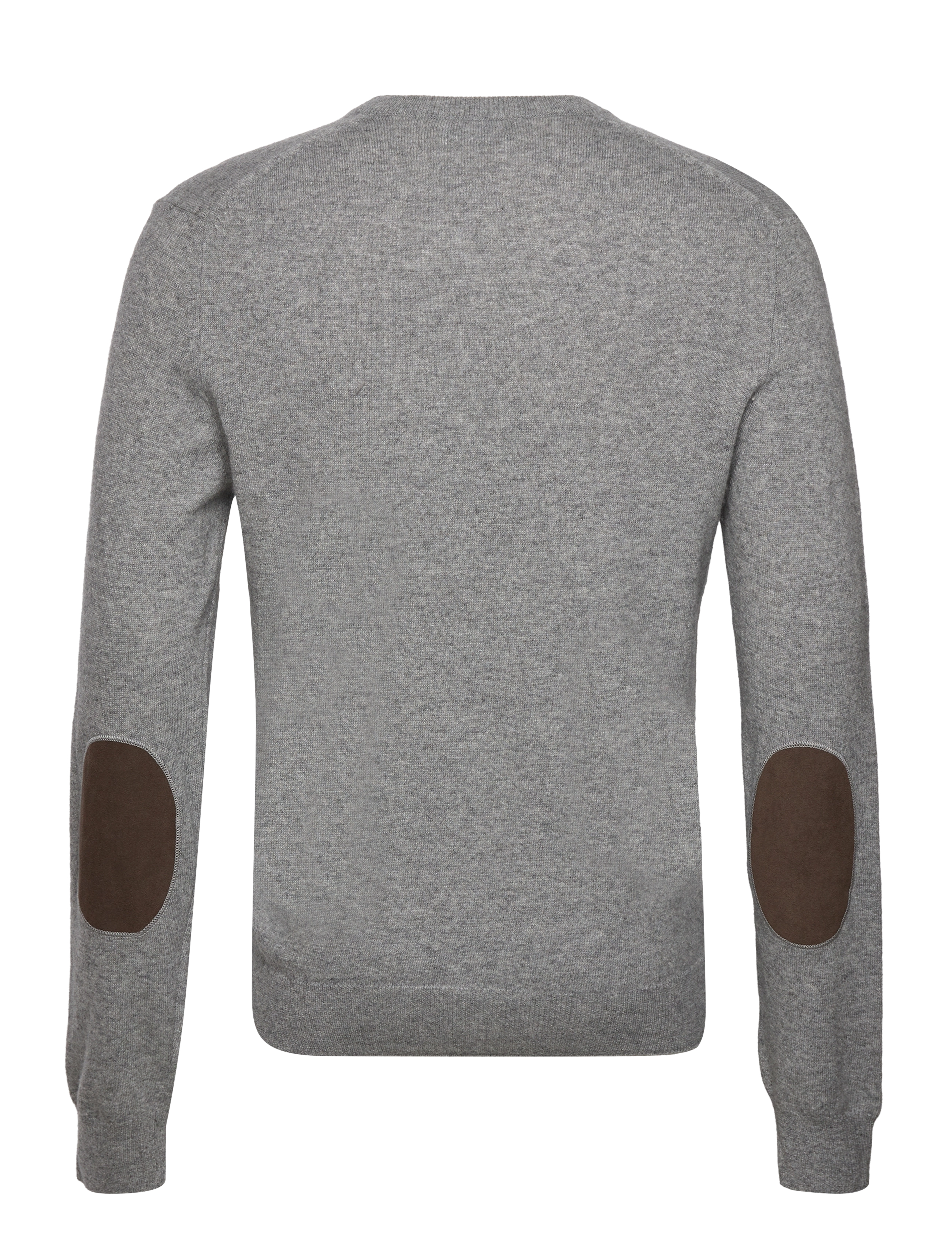 Hackett London - MERINO CASH MIX V NCK - grey marl - 1