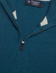 Hackett London - MERINO CASH MIX HZIP - basic knitwear - ensign blue - 2