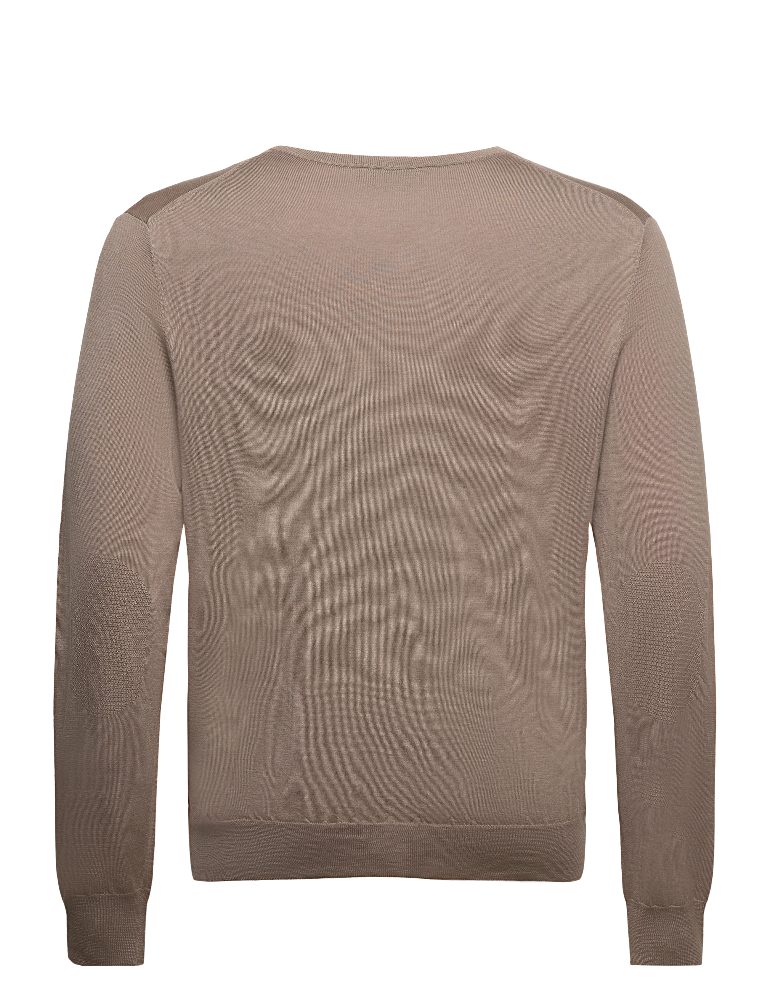 Hackett London - GMD MERINO SILK V NCK - desert taupe - 1