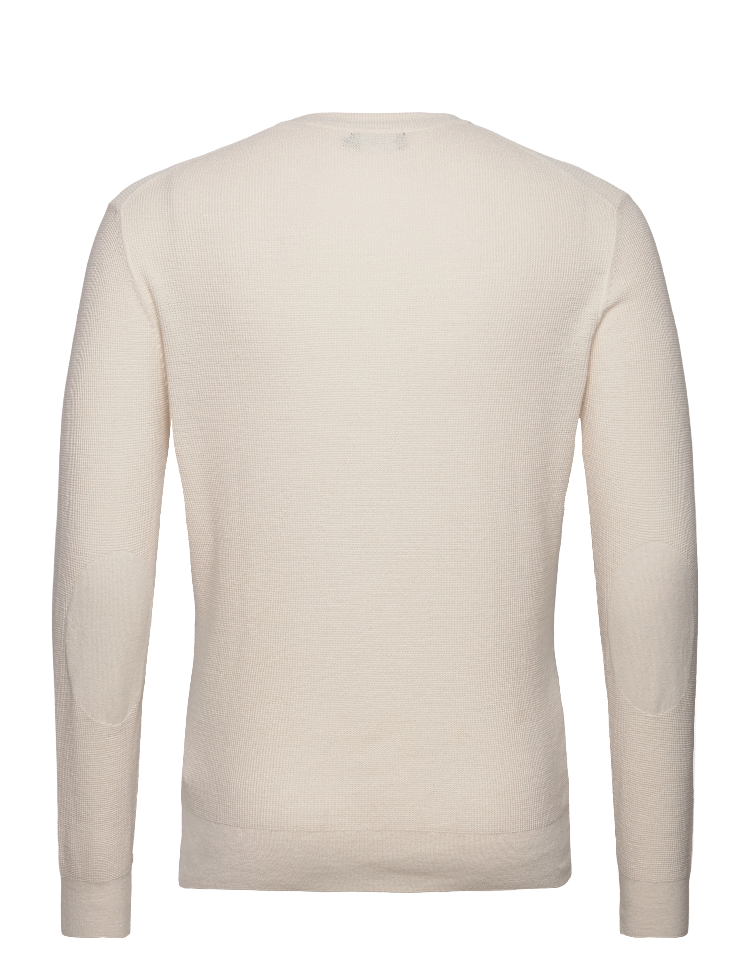 Hackett London - TEXTURED V NECK - ecru - 1