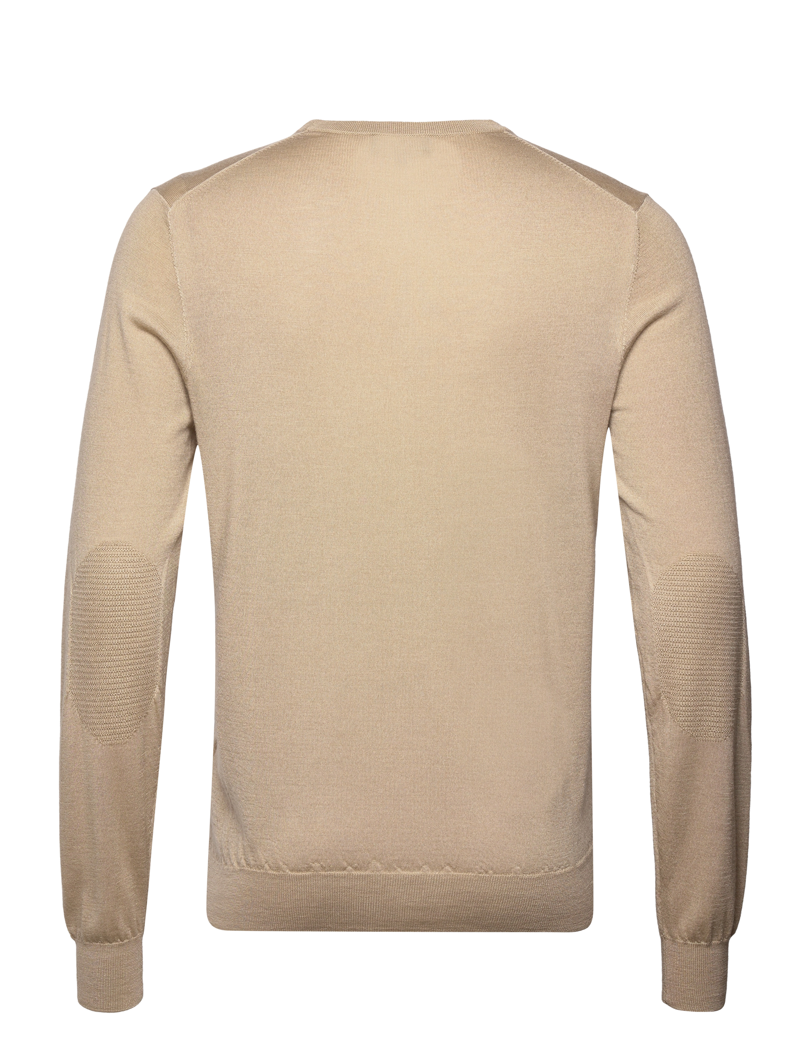 Hackett London - GMD MERINO SILK CREW - taupe beige - 1