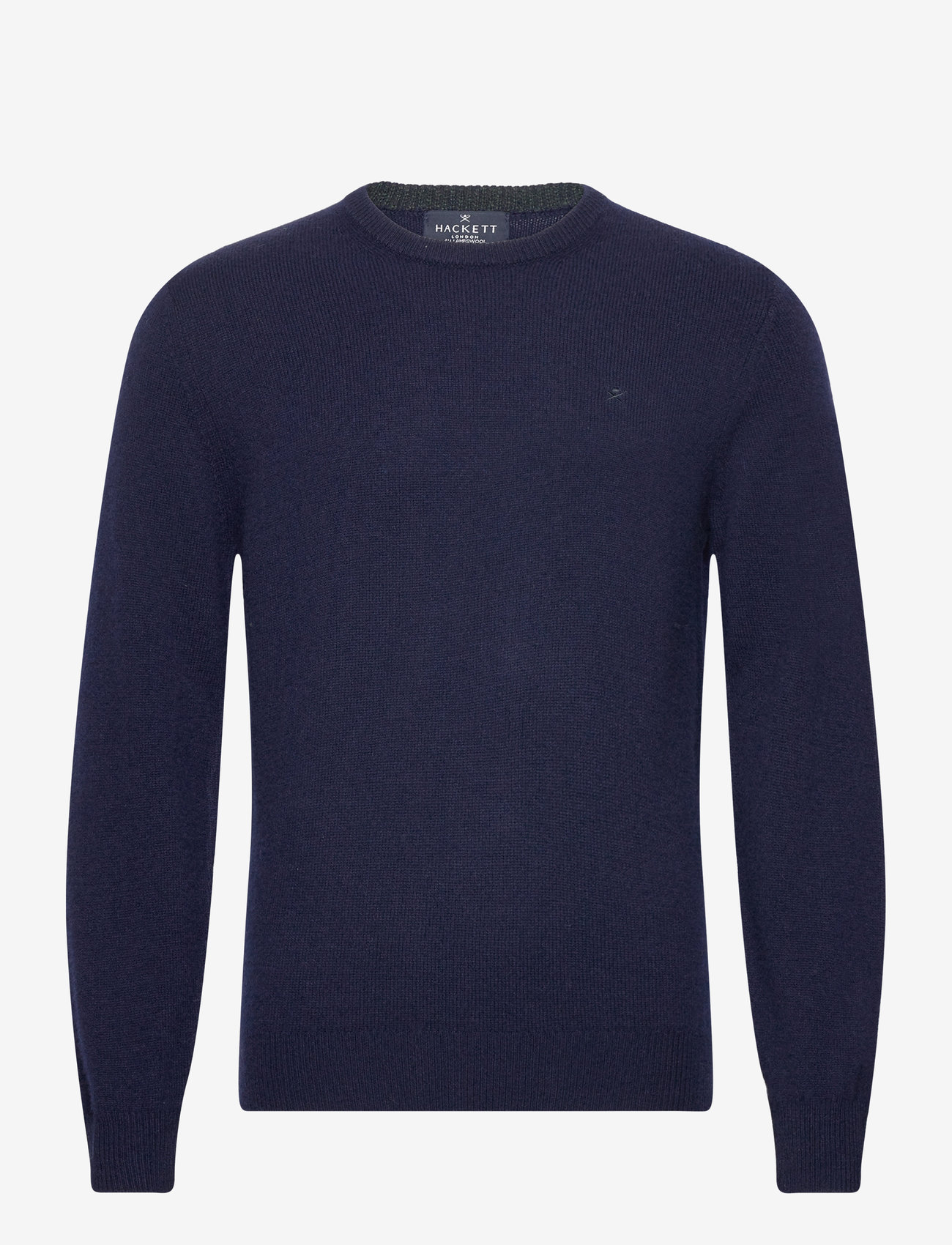 Hackett London - LAMBSWOOL CREW - navy blue - 0