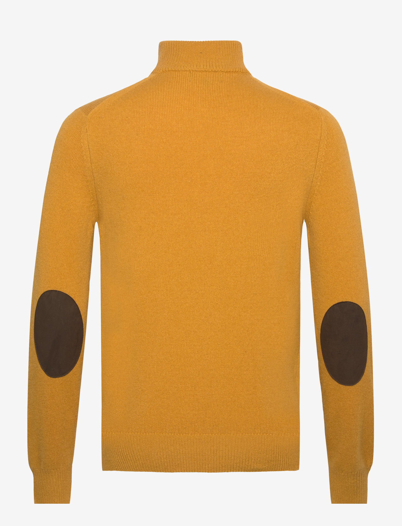 Hackett London - LAMBSWOOL HZIP - mustard brown - 1