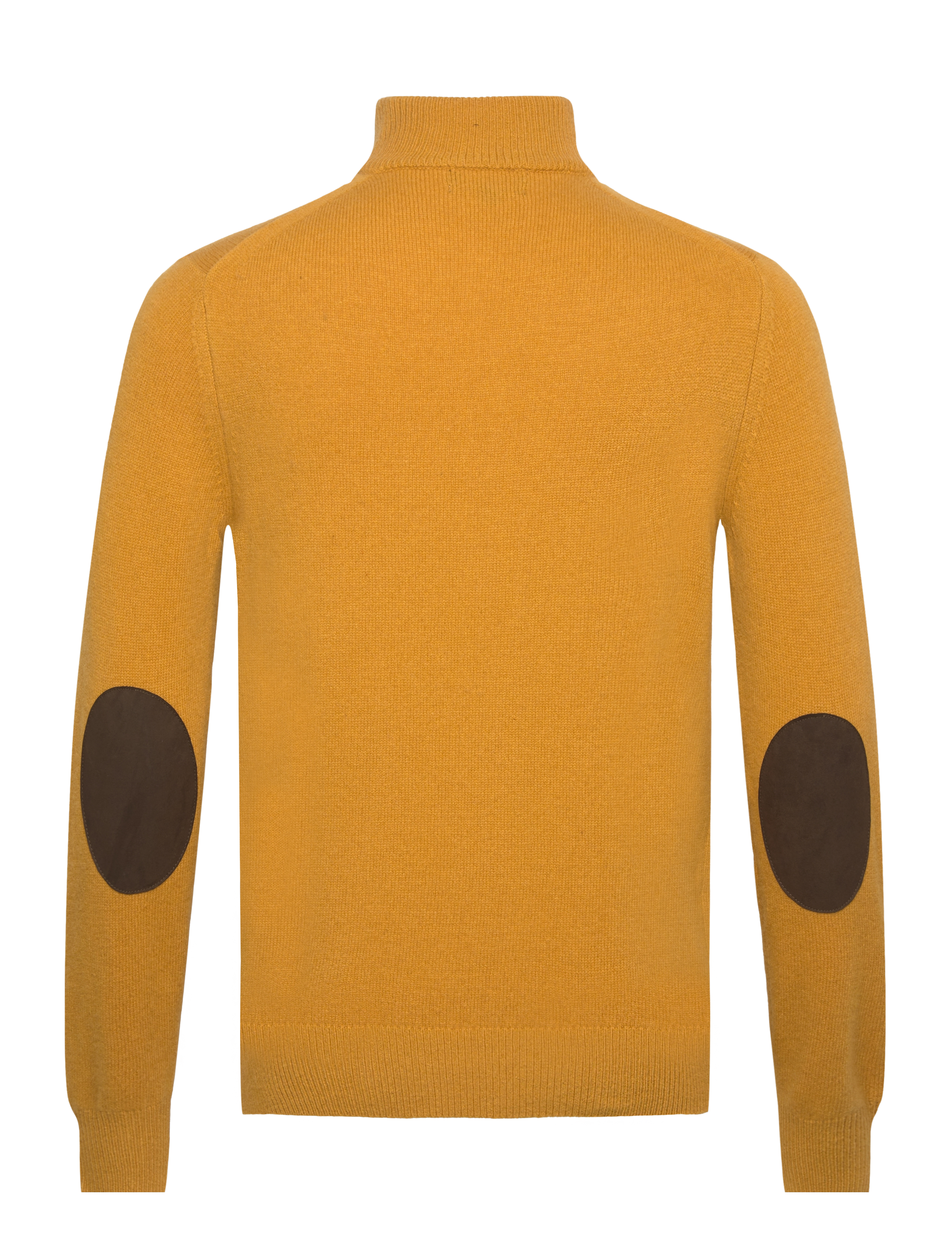 Hackett London - LAMBSWOOL HZIP - mustard brown - 1