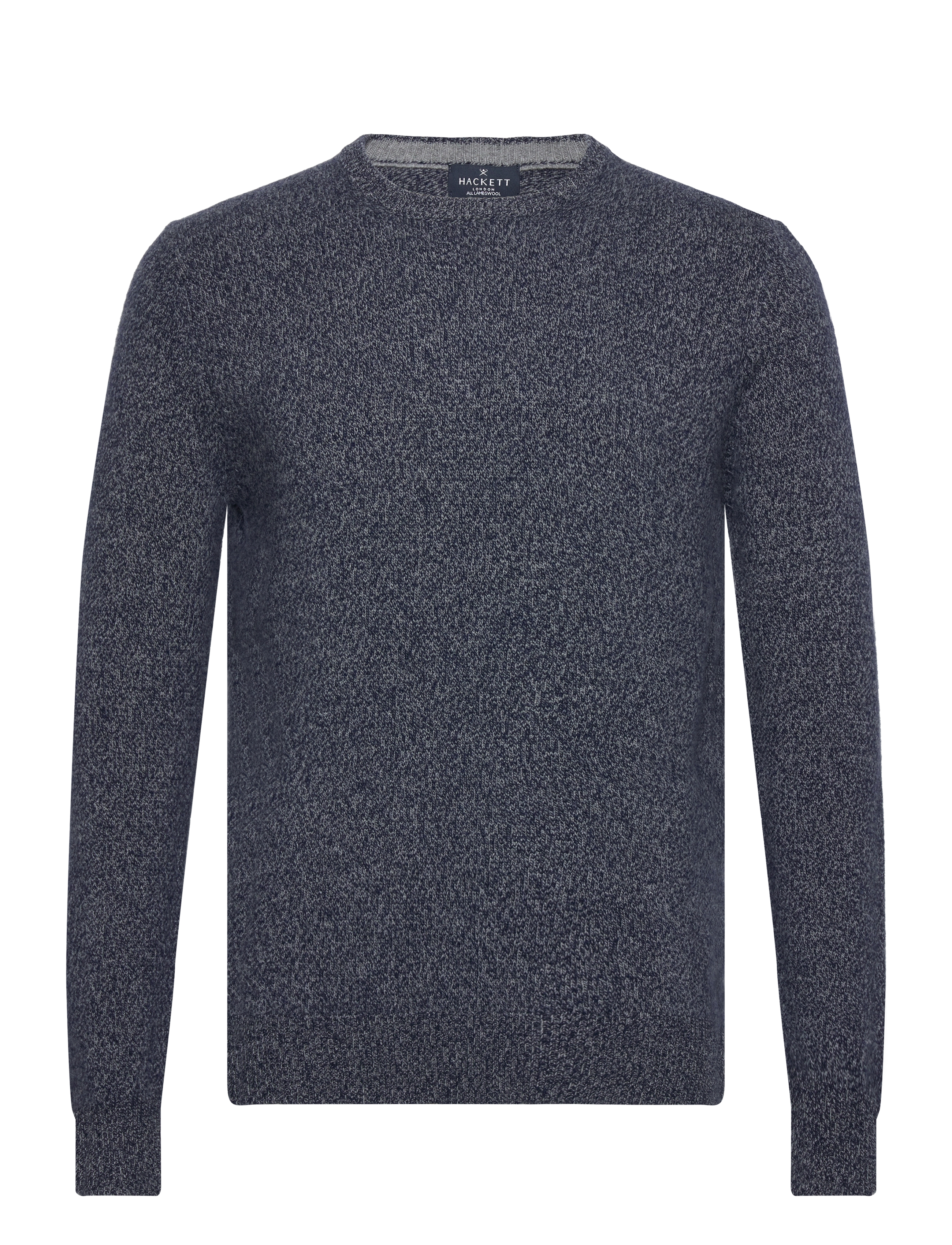 LW MOULINE CREW - NAVY/GREY
