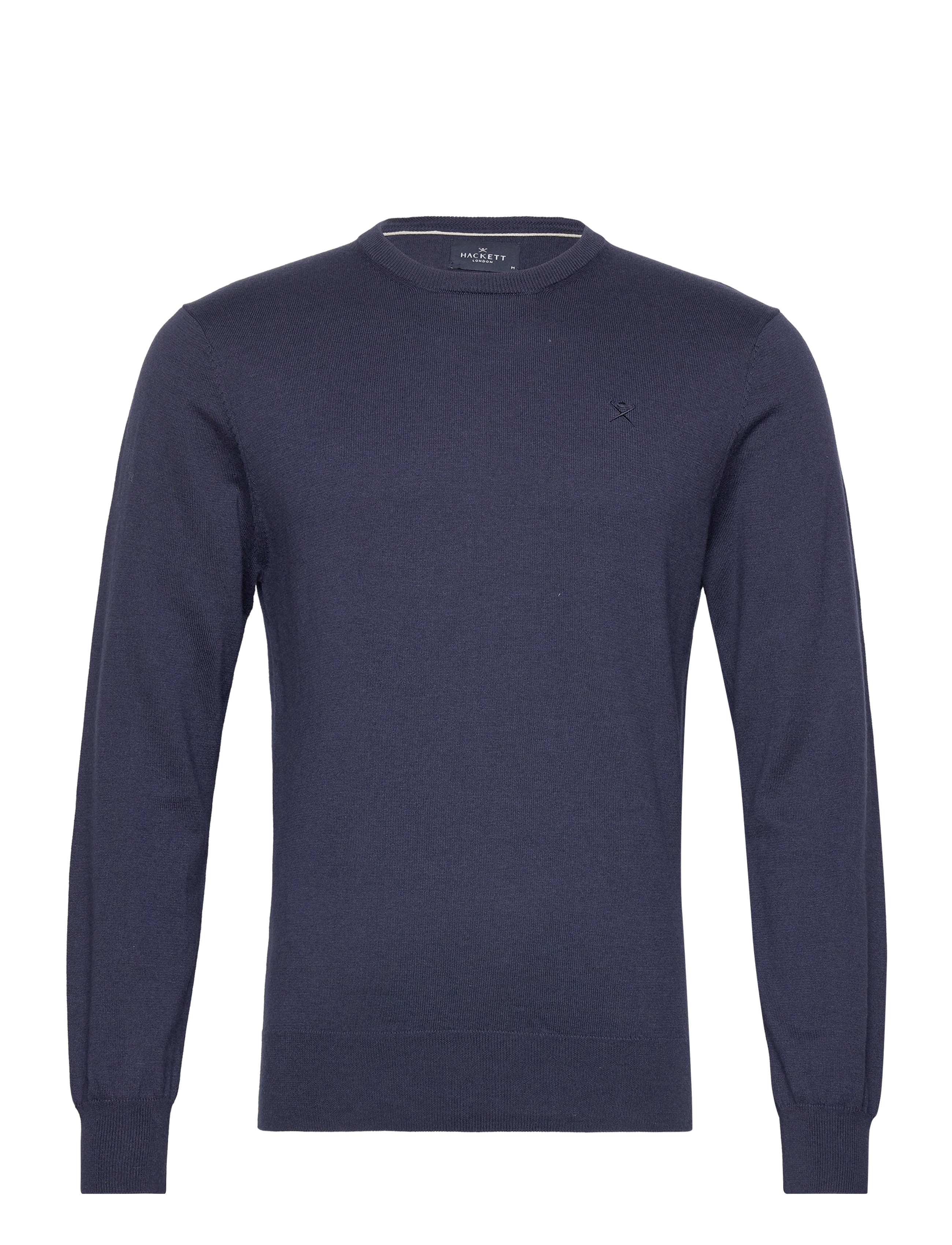 COTTON SILK CREW - NAVY