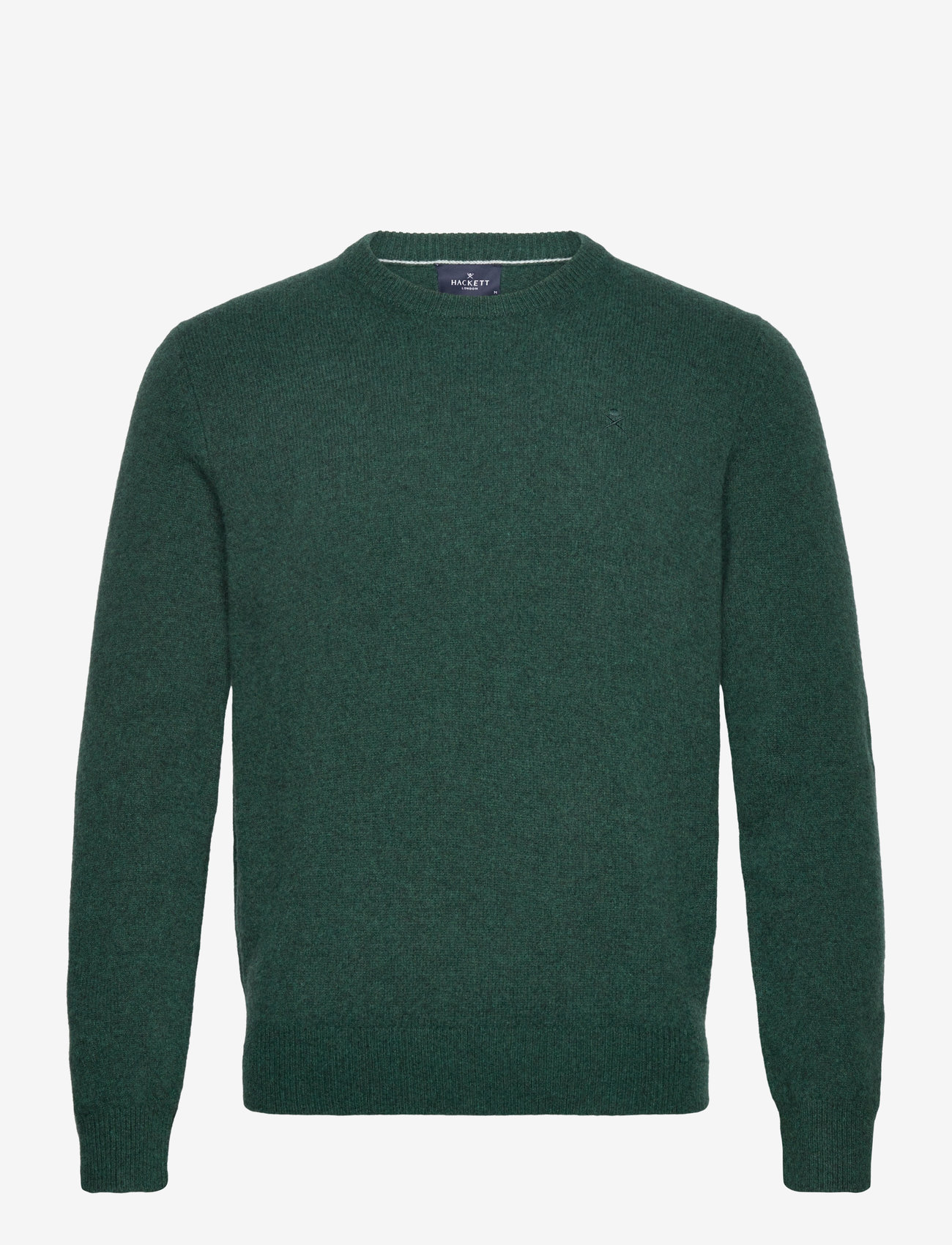 Hackett London - LAMBSWOOL CREW - forest night green - 0