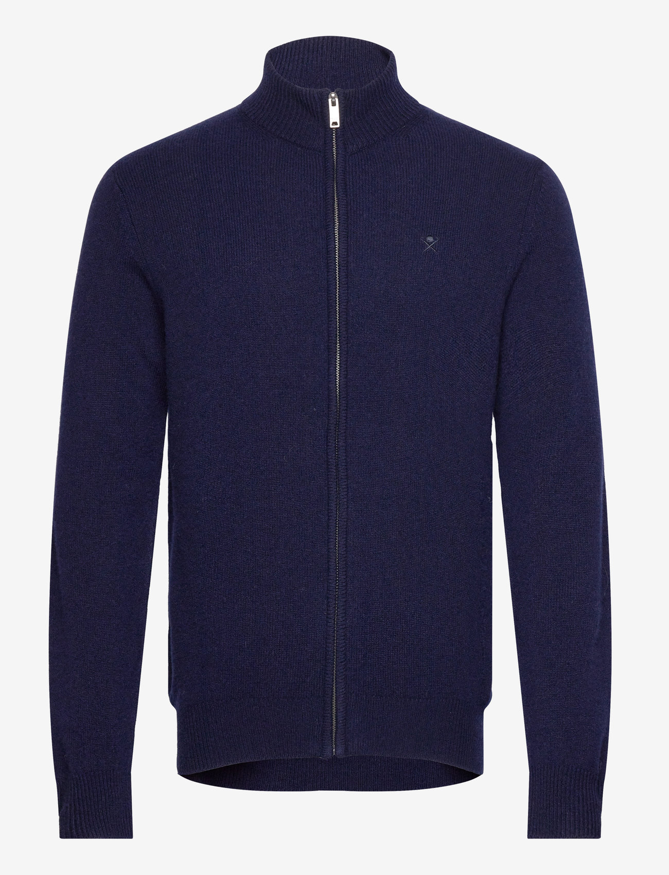 Hackett London - LAMBSWOOL FZIP - midnight blue - 0