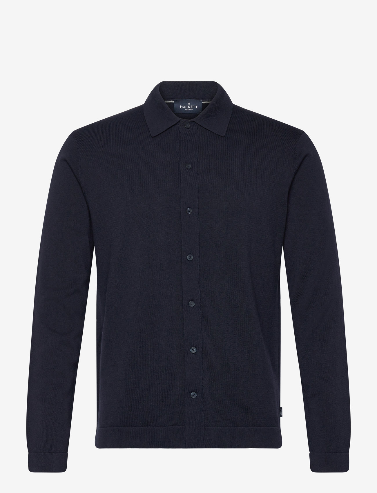 Hackett London Ess Cot Silk Overshirt – casual shirts – shop at