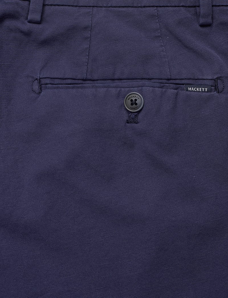 Hackett London - DELAVE KEN SHORT - shorts en lin - ink blue - 4