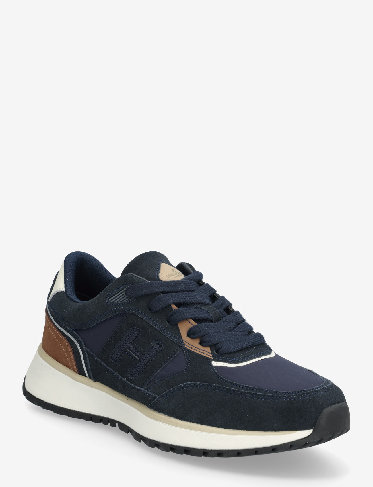 Hackett London - OTTO RUN - baskets basses - navy - 0