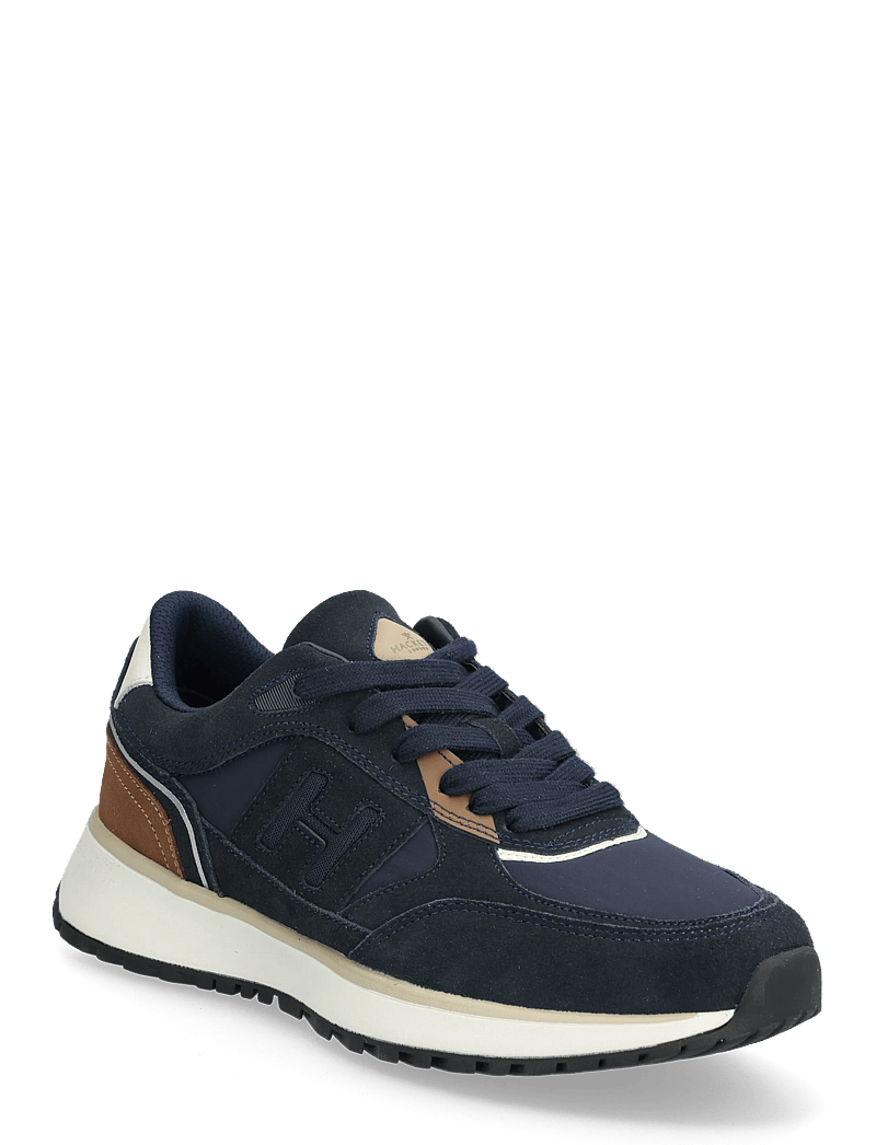 Hackett London - OTTO RUN - baskets basses - navy - 0