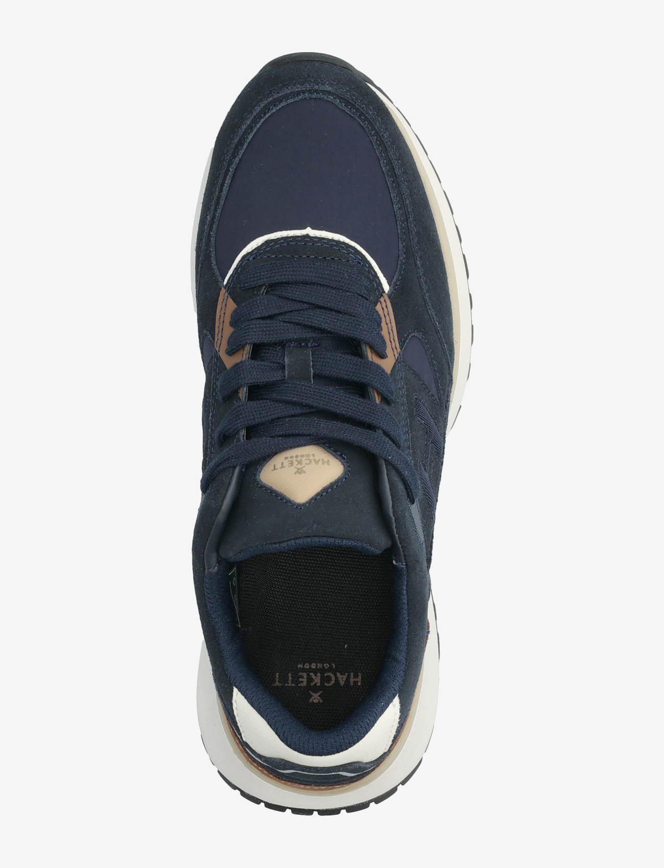 Hackett London - OTTO RUN - baskets basses - navy - 3