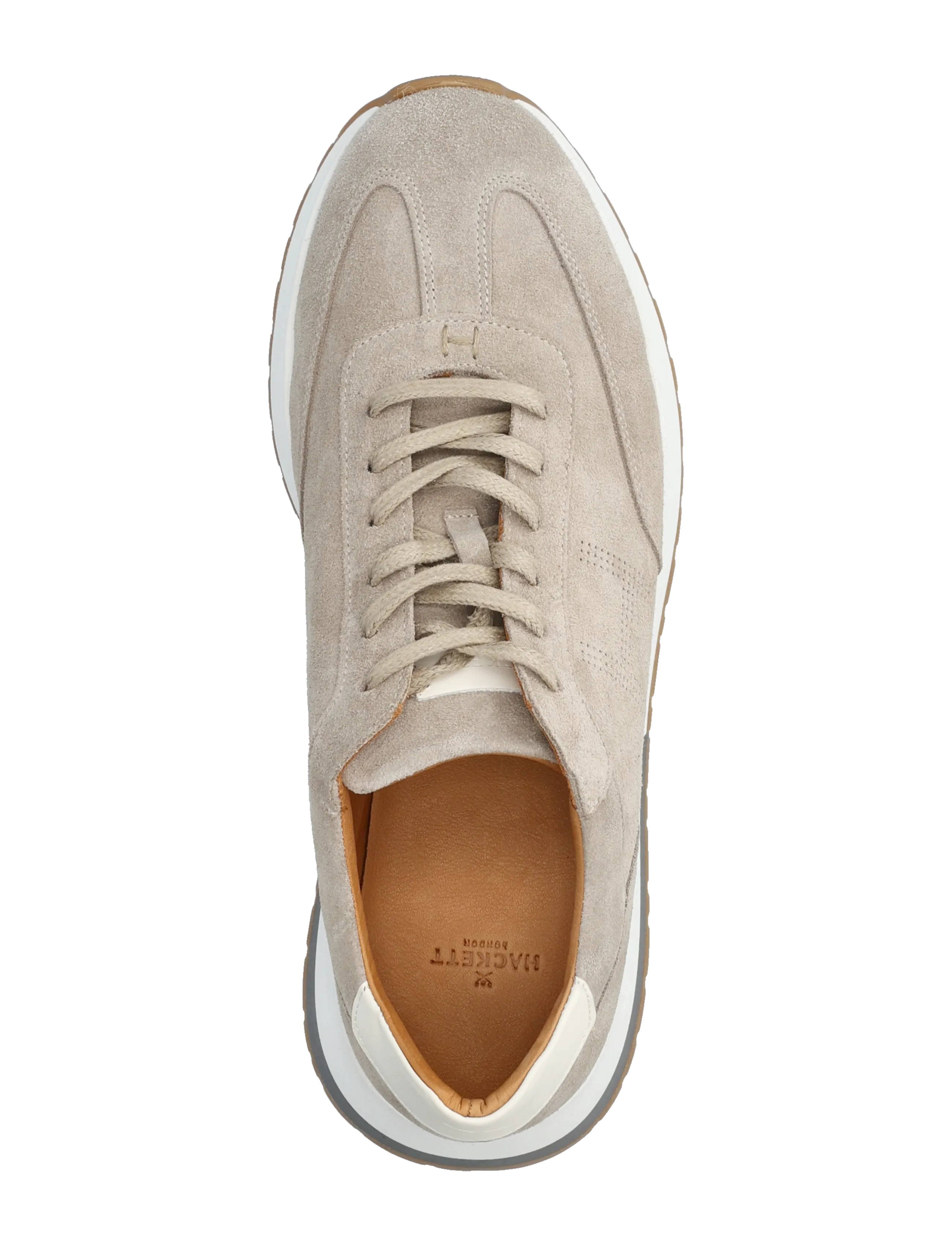 Hackett London - RAPID CHAD - låga sneakers - grain beige - 3