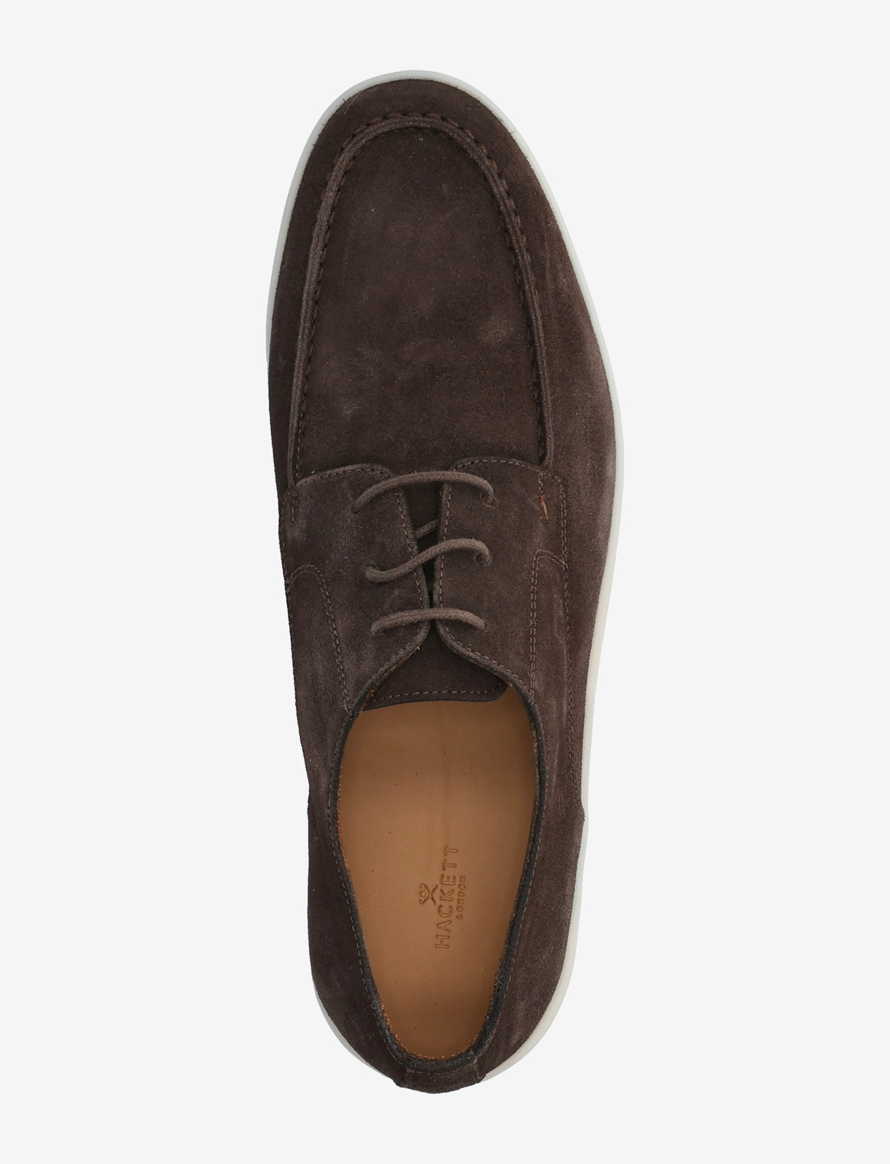 Hackett London - MARTINS DERBY - derby sko - dark brown - 3