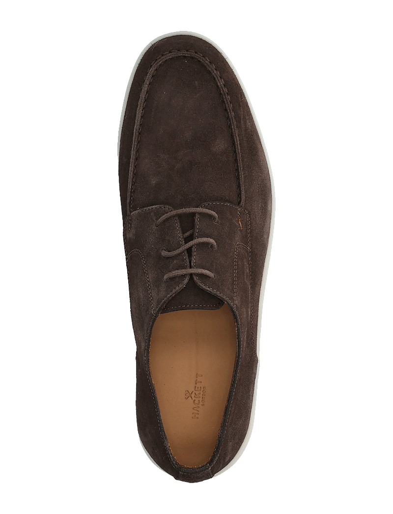 Hackett London - MARTINS DERBY - derby kingad - dark brown - 3