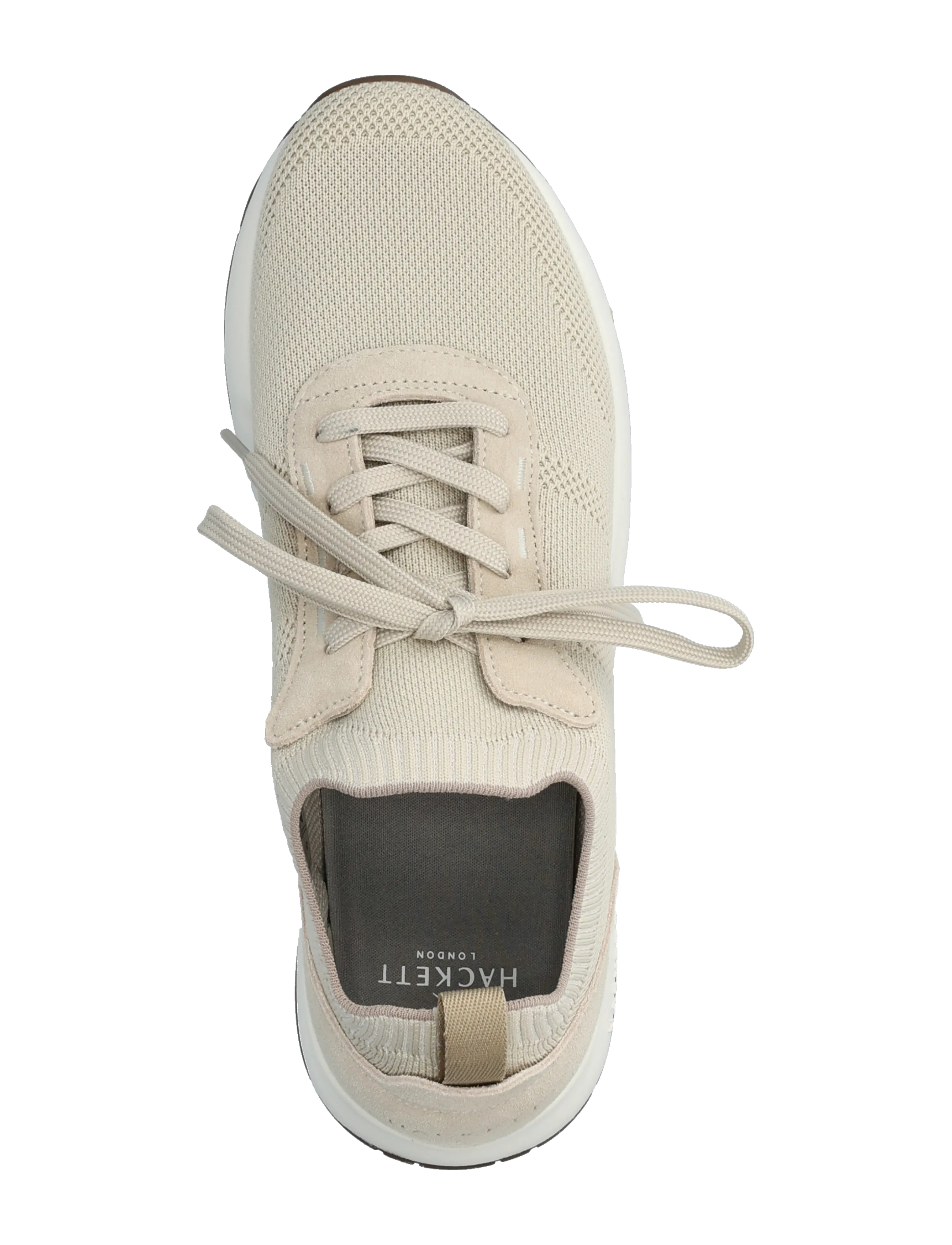 Hackett London - H-RUNNER KNIT - low tops - off white - 3