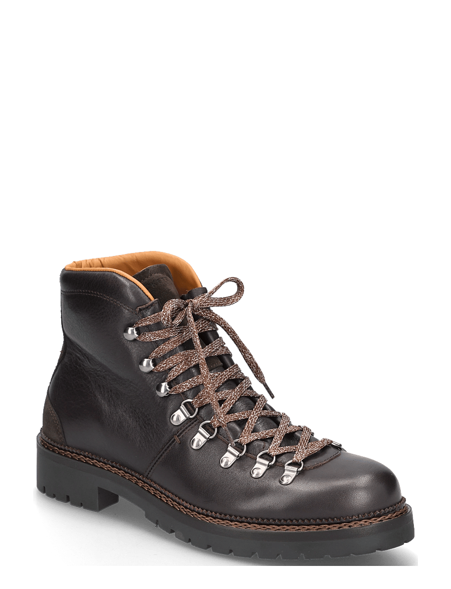 Hackett London - VERBIER HIKER - laced boots - ebony brown - 0